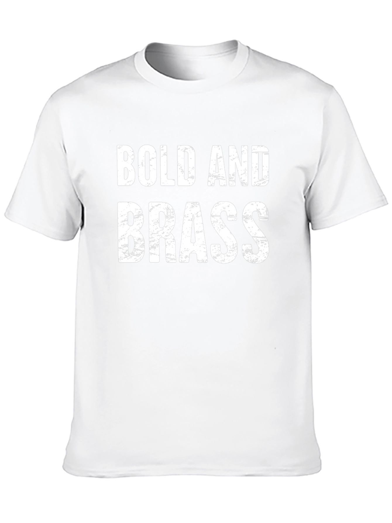 Bold and Brass Graphic Tee - Mens Black T-Shirt