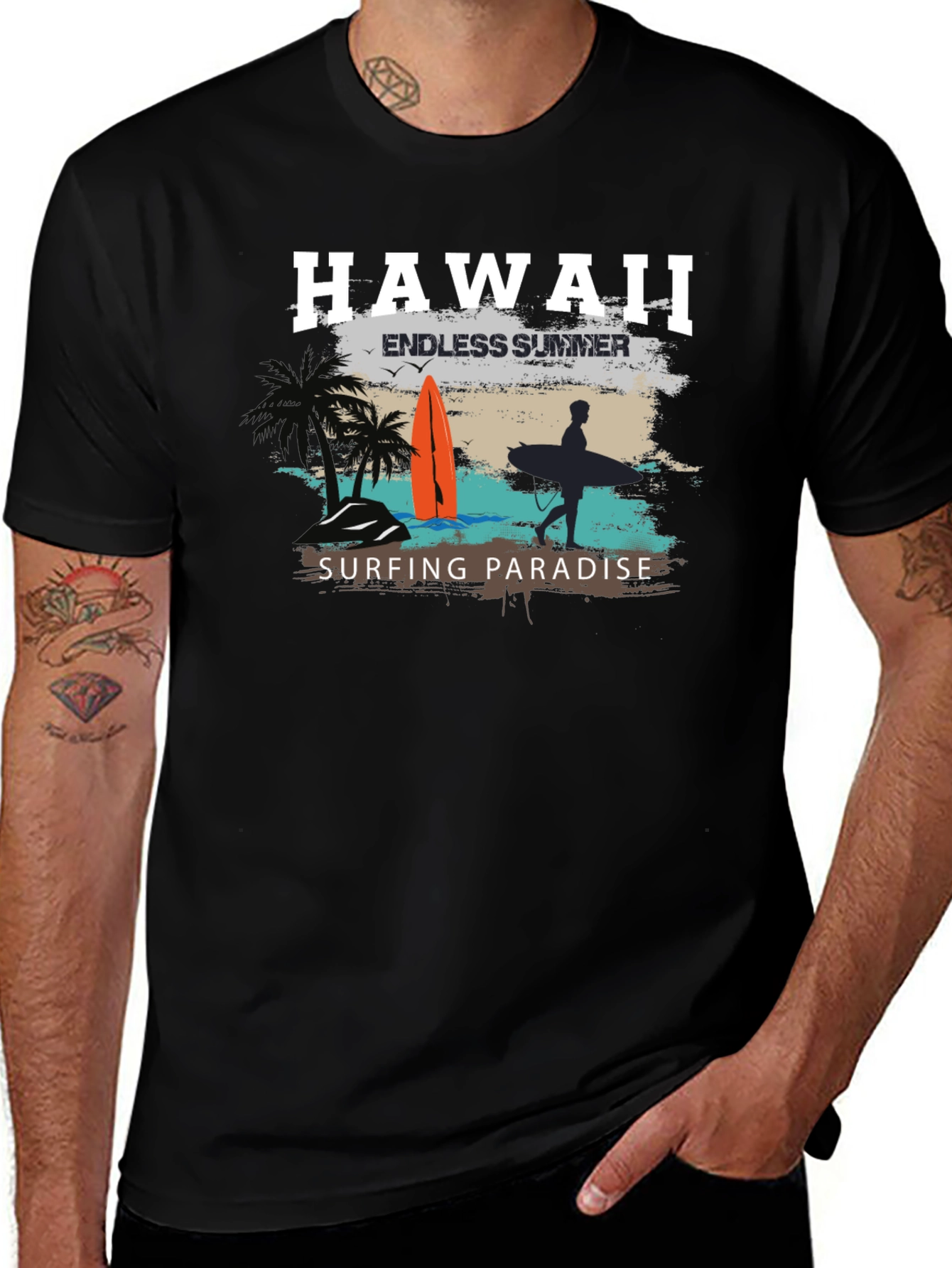 Hawaii Endless Summer Surf T-Shirt