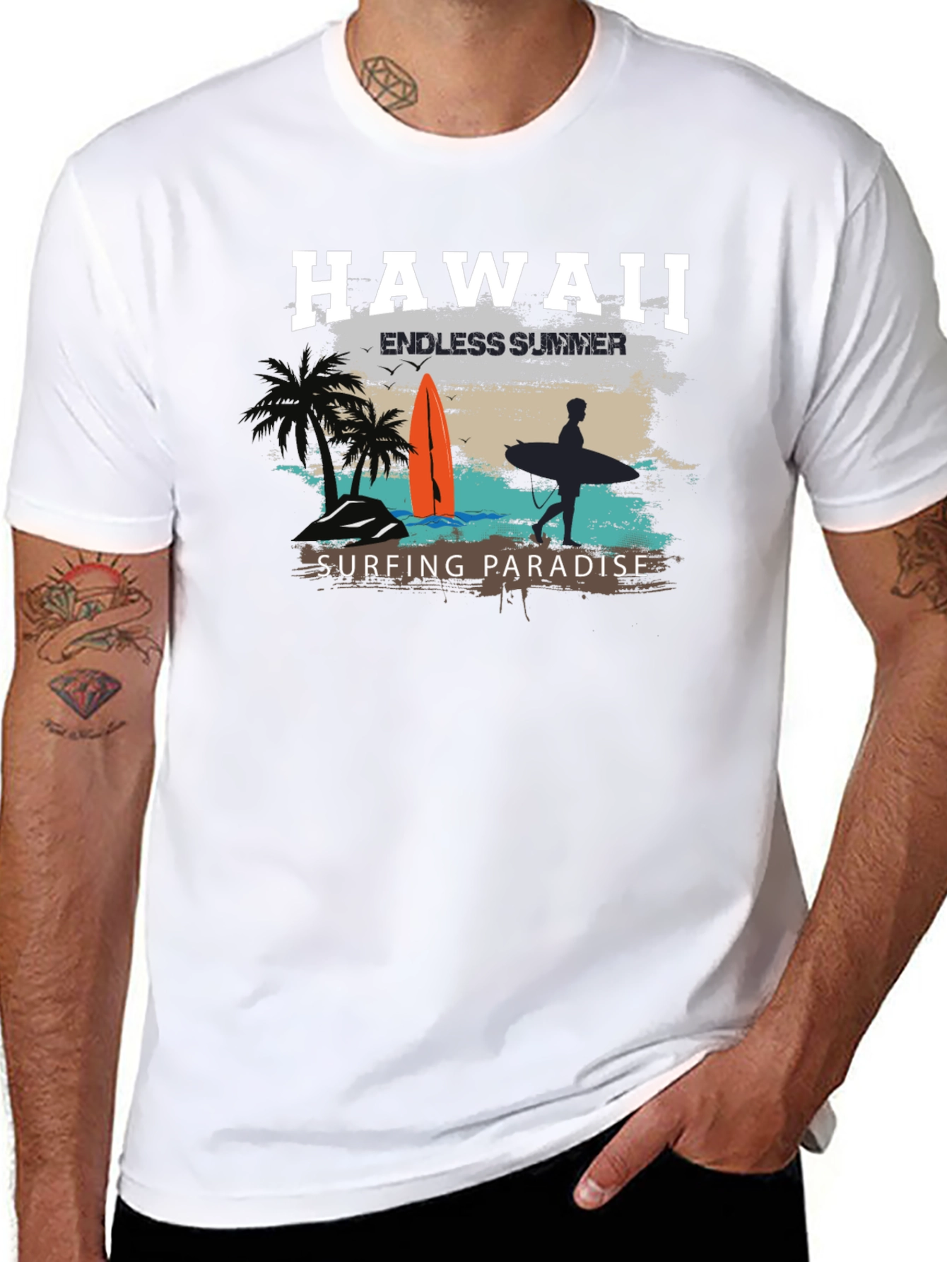 Hawaii Endless Summer Surf T-Shirt