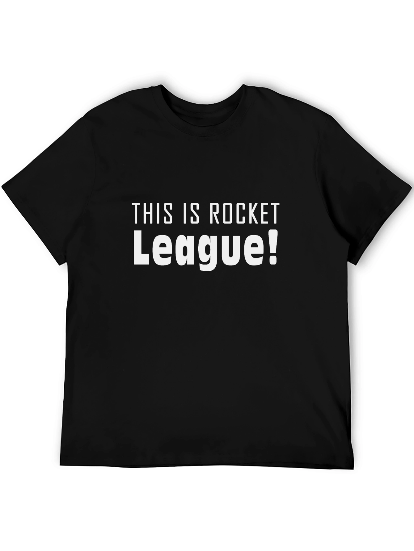 This is Rocket League! Black T-Shirt - Gaming Apparel