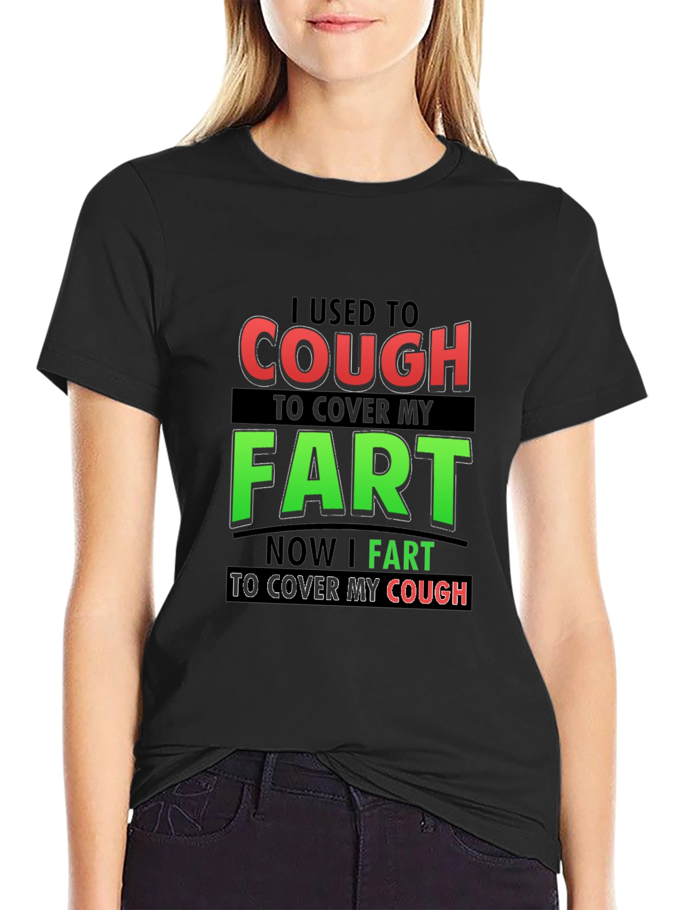 Cough to Fart Graphic T-Shirt