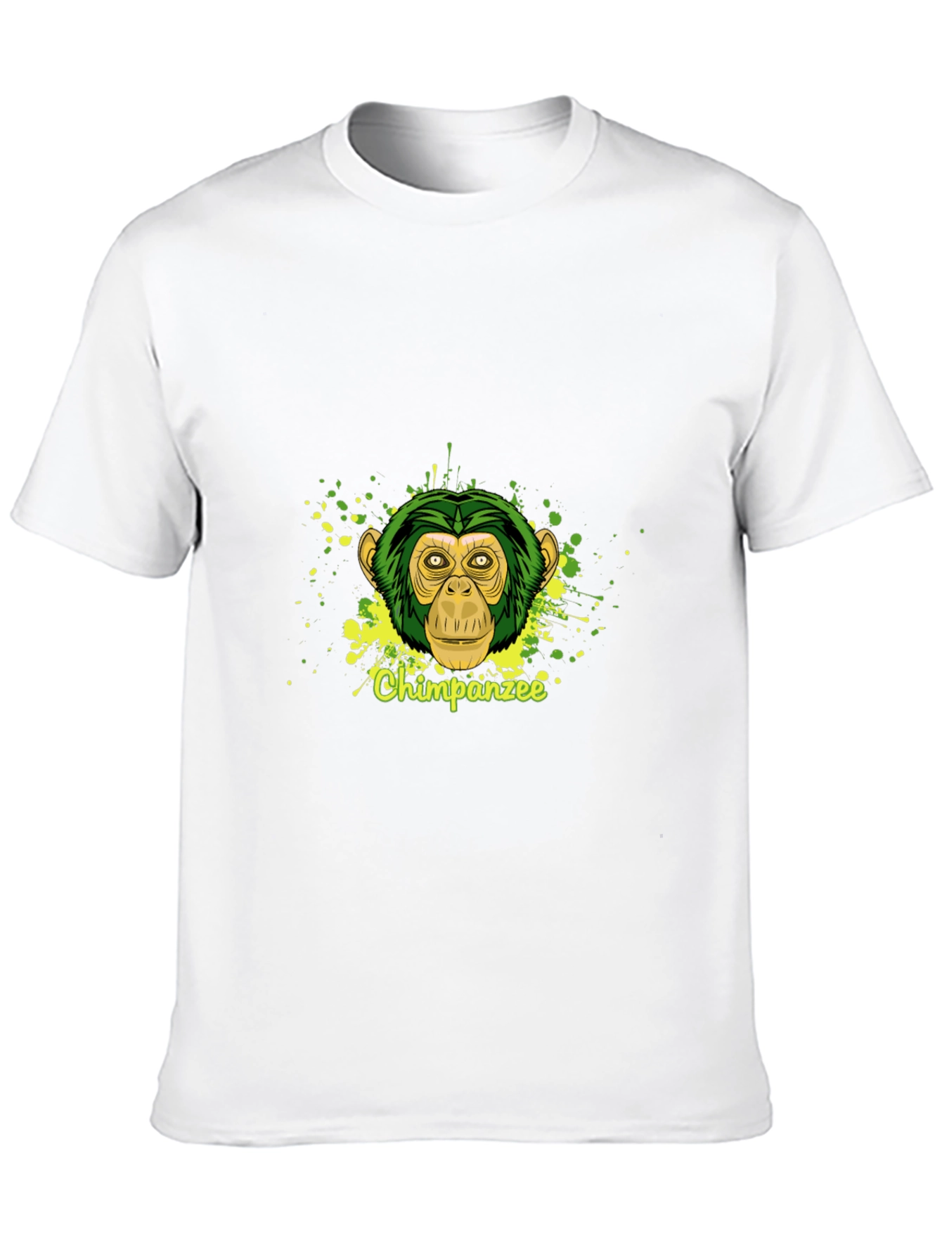 Chimpanzee Graphic Tee - Stylish Black T-Shirt