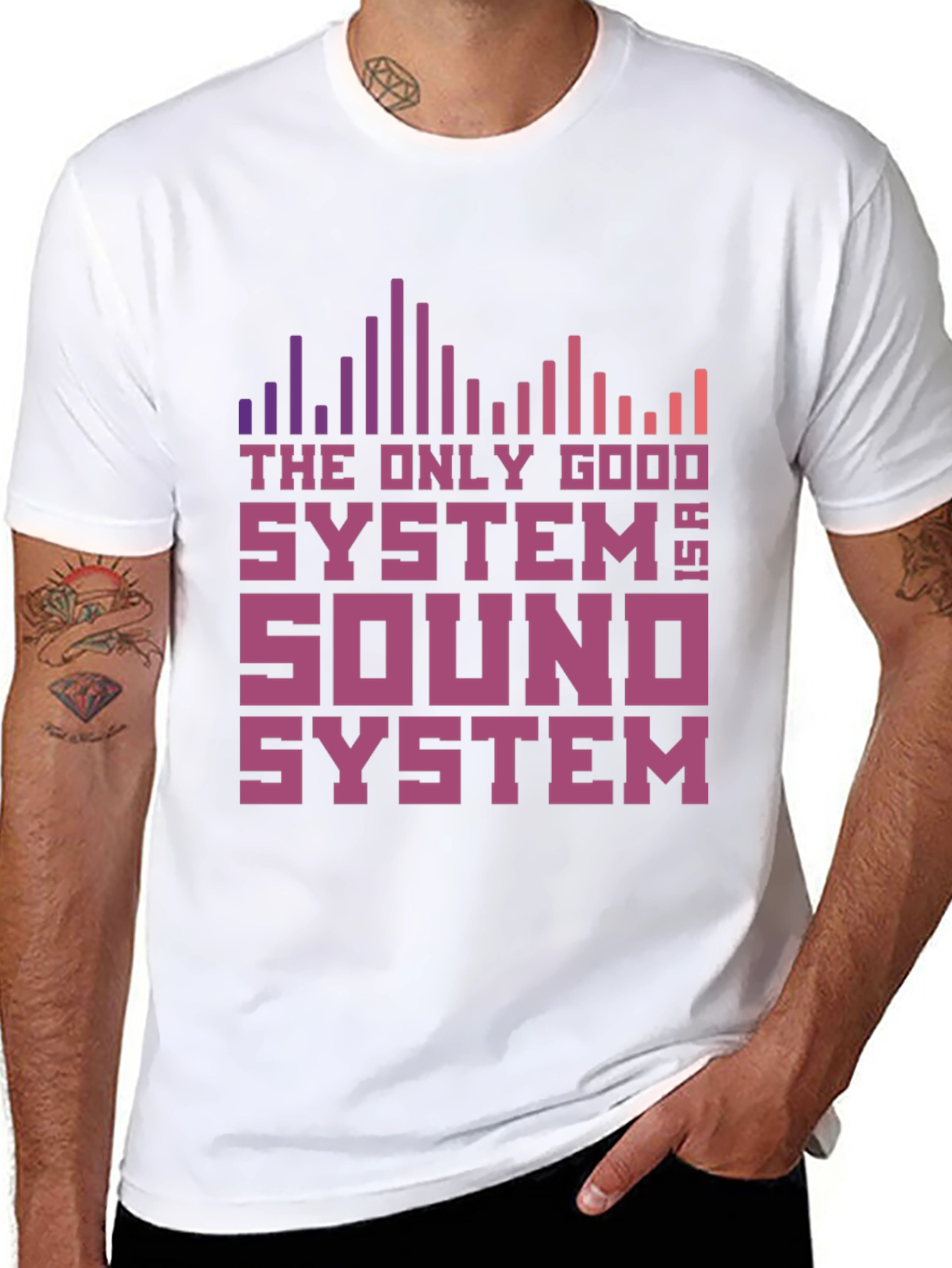 The Only Good System is a Sound System T-Shirt