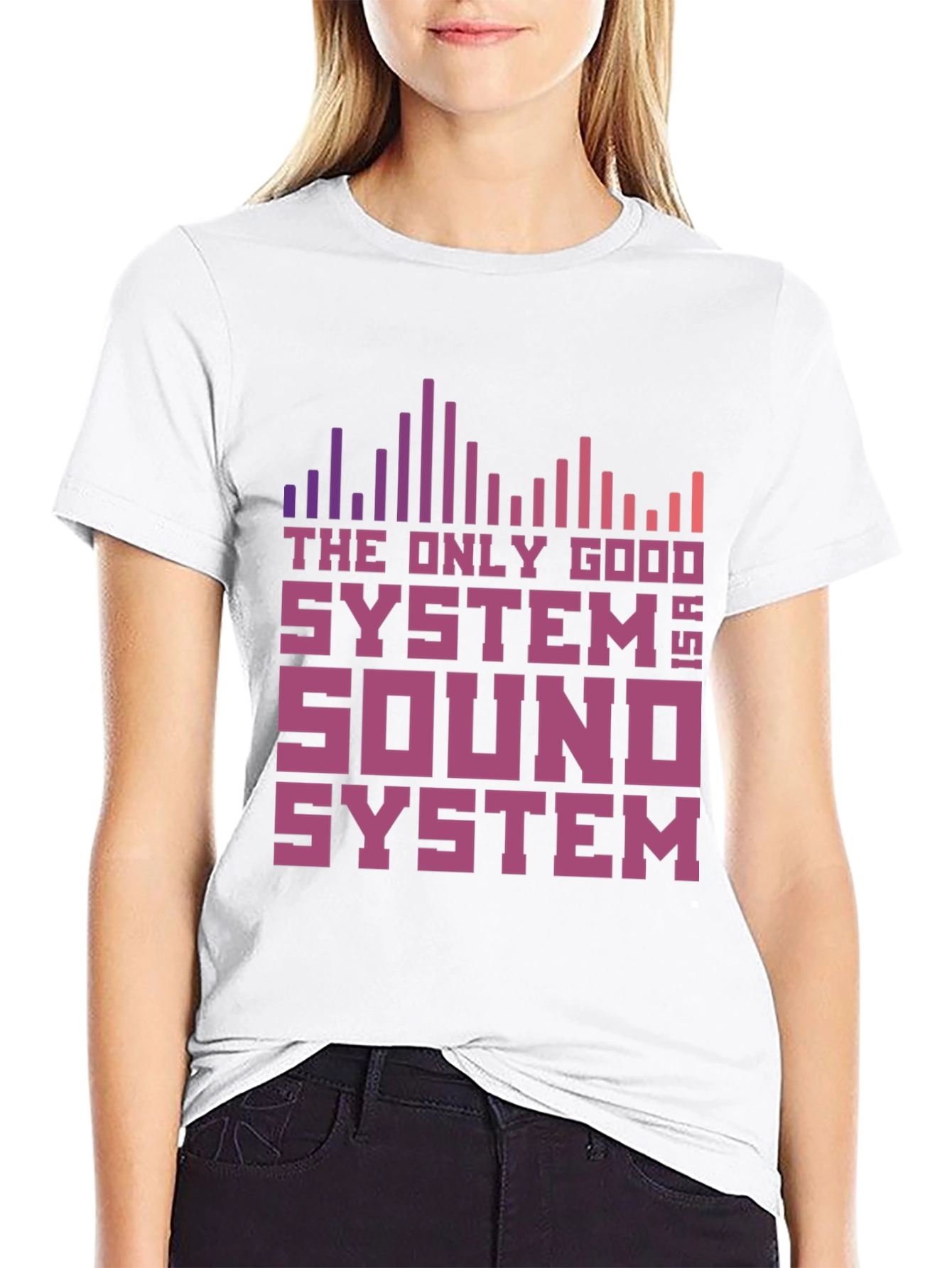 The Only Good System is a Sound System T-Shirt