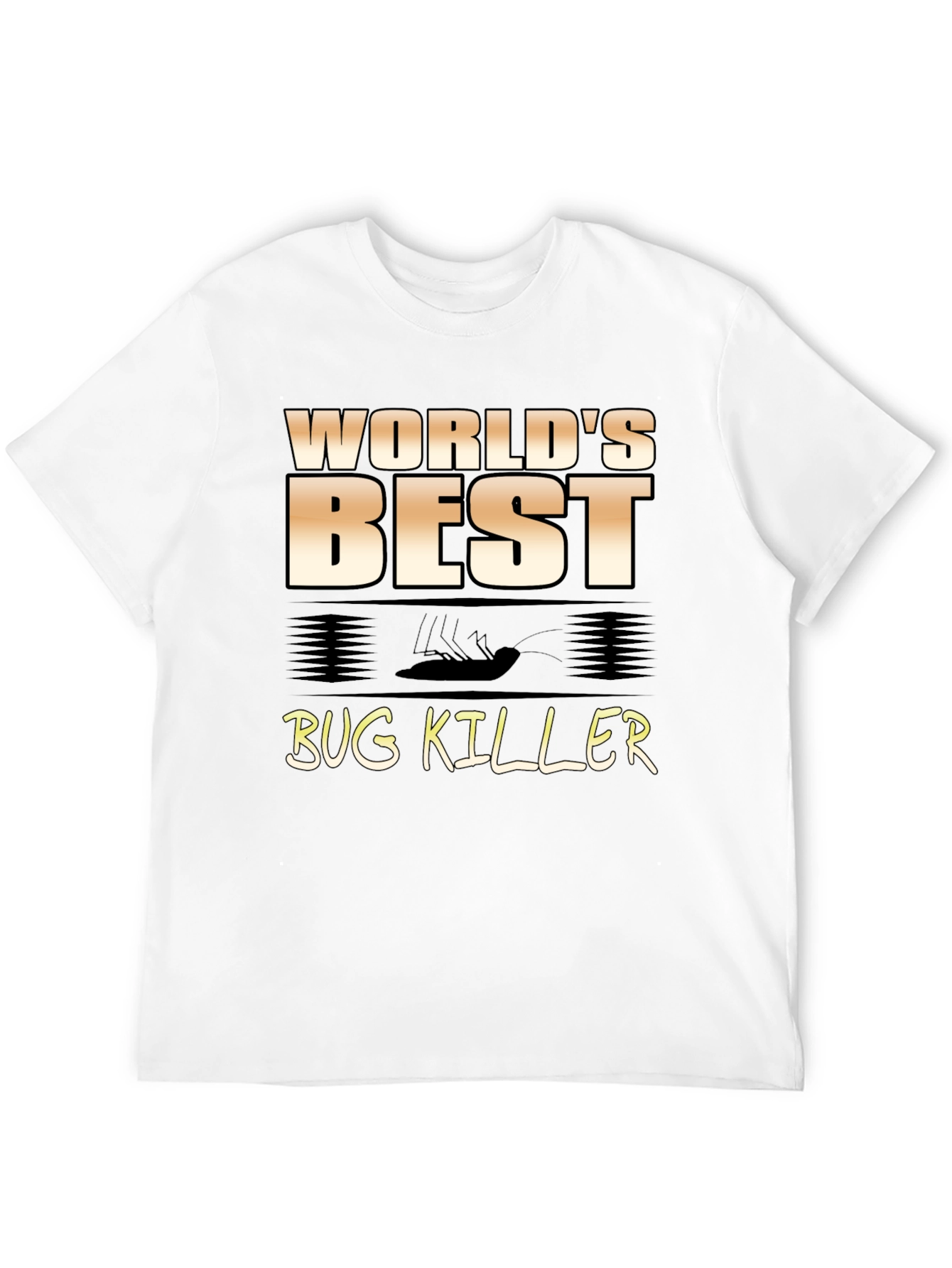Worlds Best Bug Killer Novelty Graphic Tee