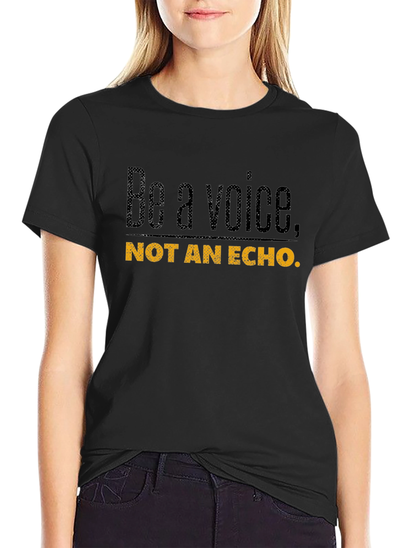 Be A Voice Tee - Motivational Graphic T-Shirt