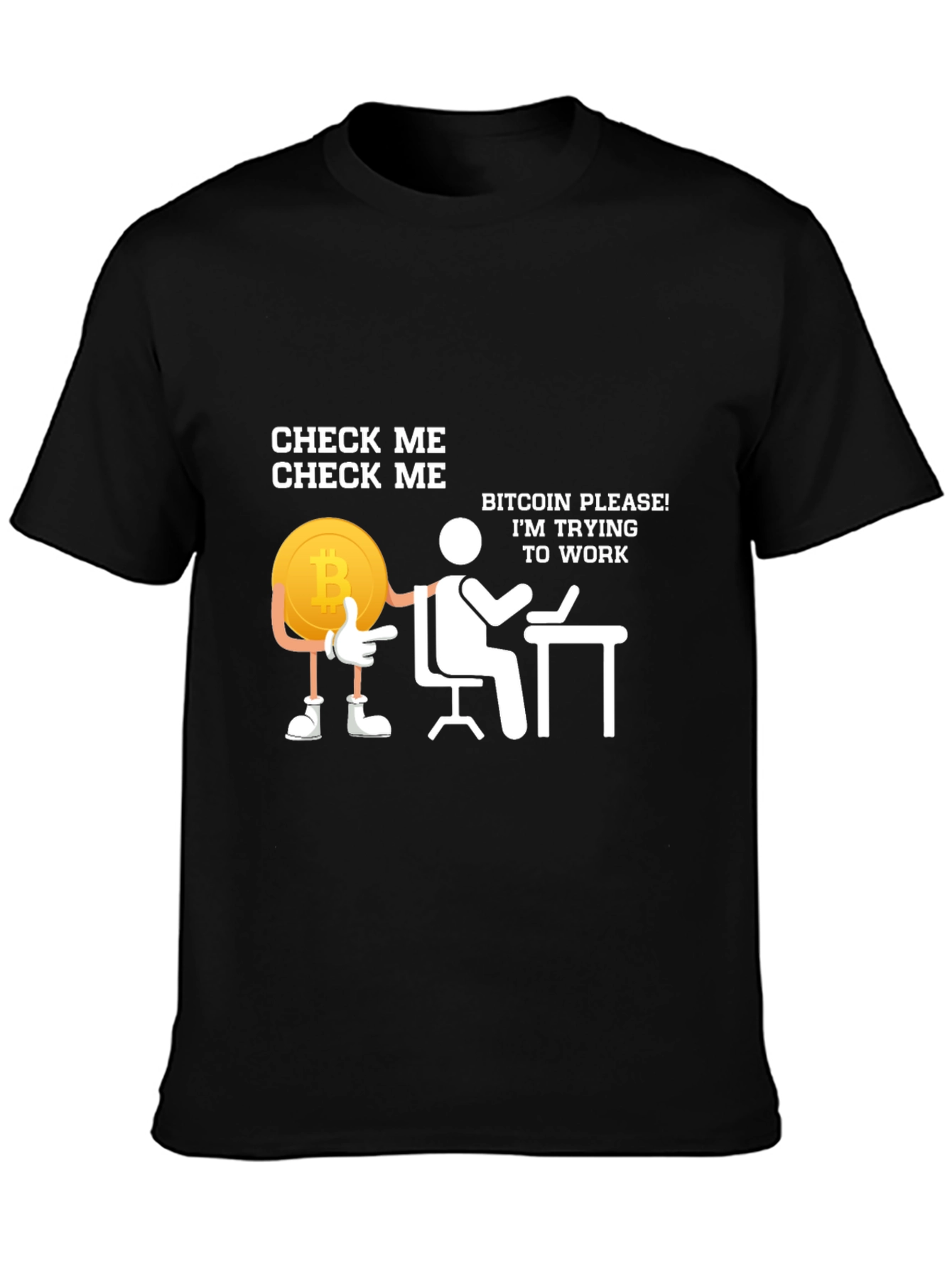 Check Me Bitcoin T-Shirt