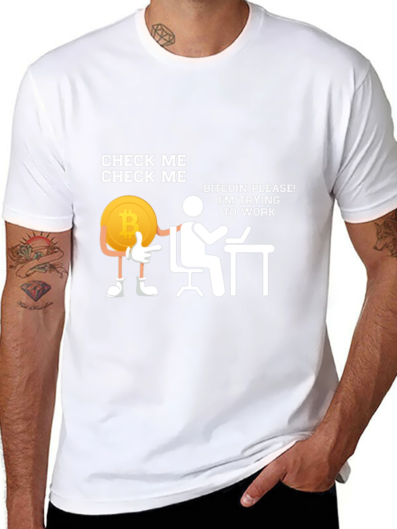 Check Me Bitcoin T-Shirt