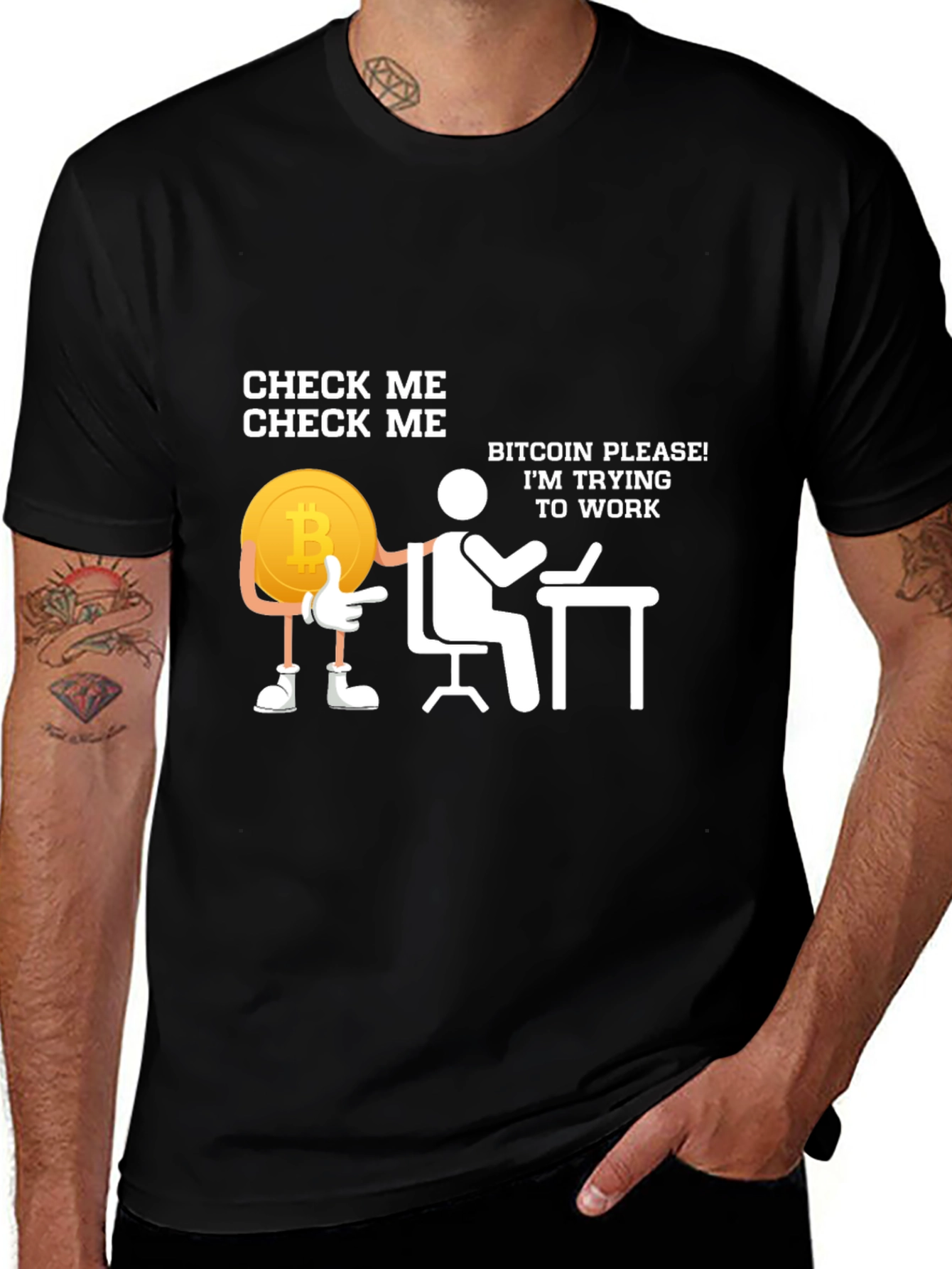 Check Me Bitcoin T-Shirt
