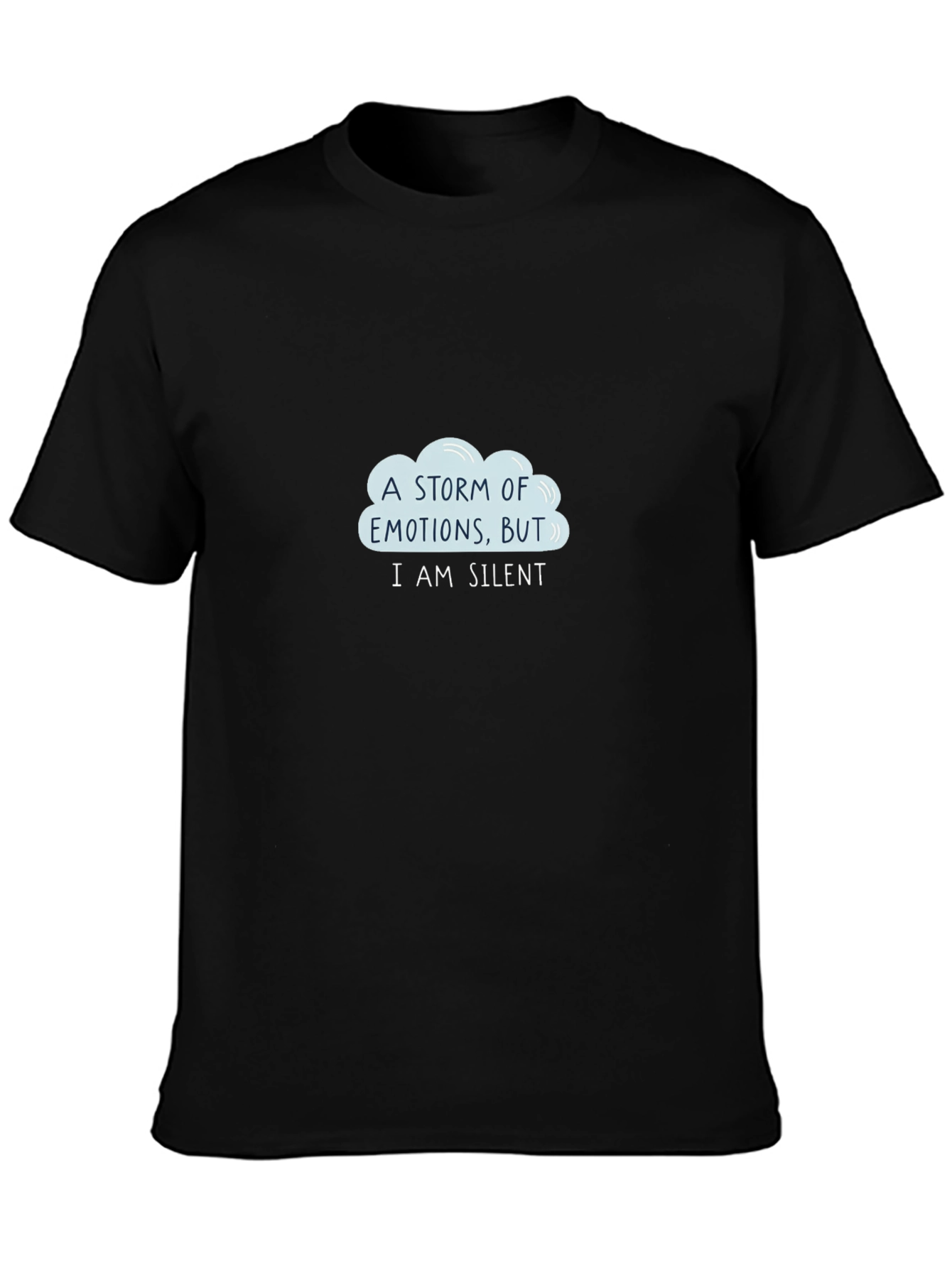 Silent Storm T-Shirt - Expressive Graphic Tee