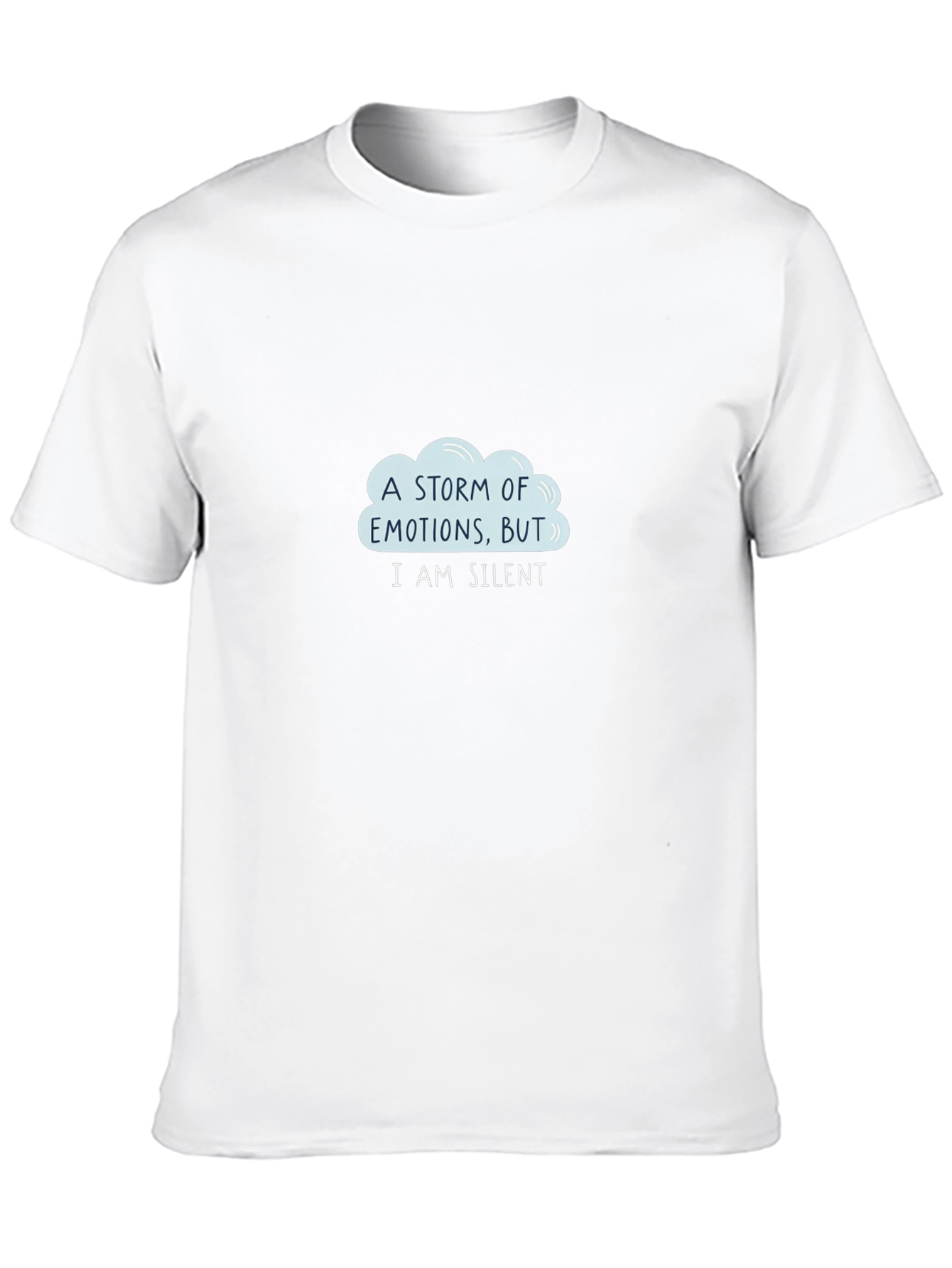 Silent Storm T-Shirt - Expressive Graphic Tee