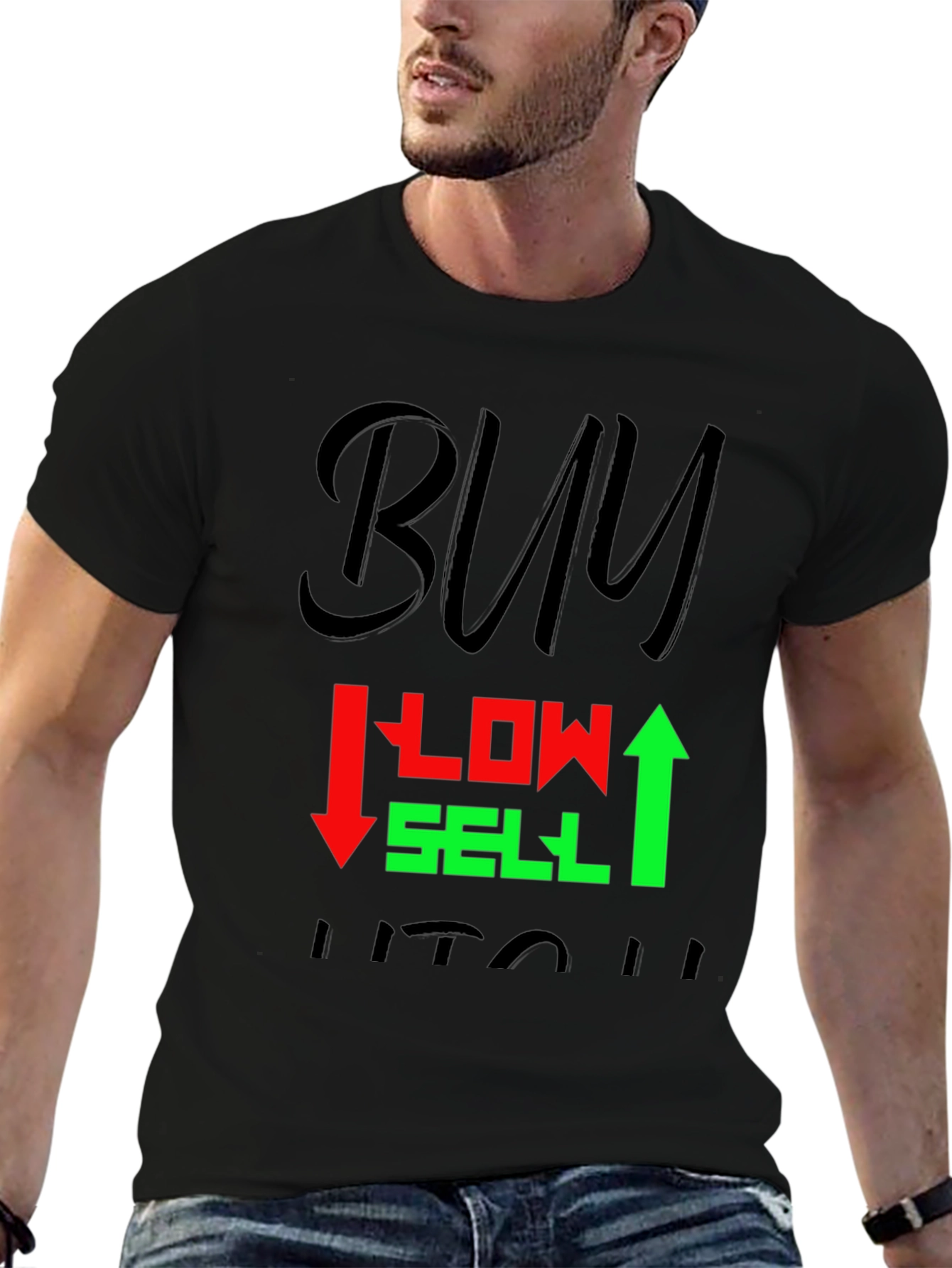 Buy Low Sell High Graphic T-Shirt