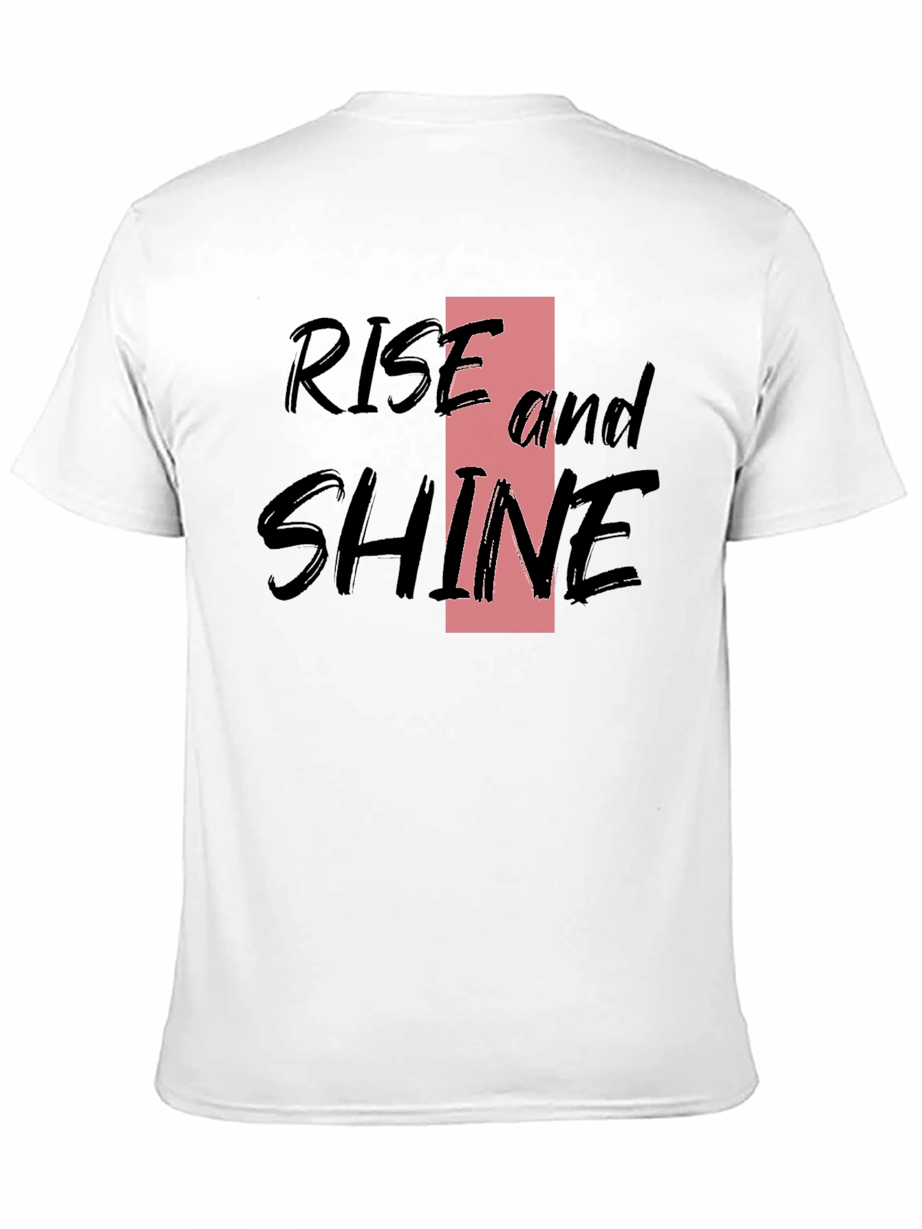 Rise and Shine Black Graphic Tee