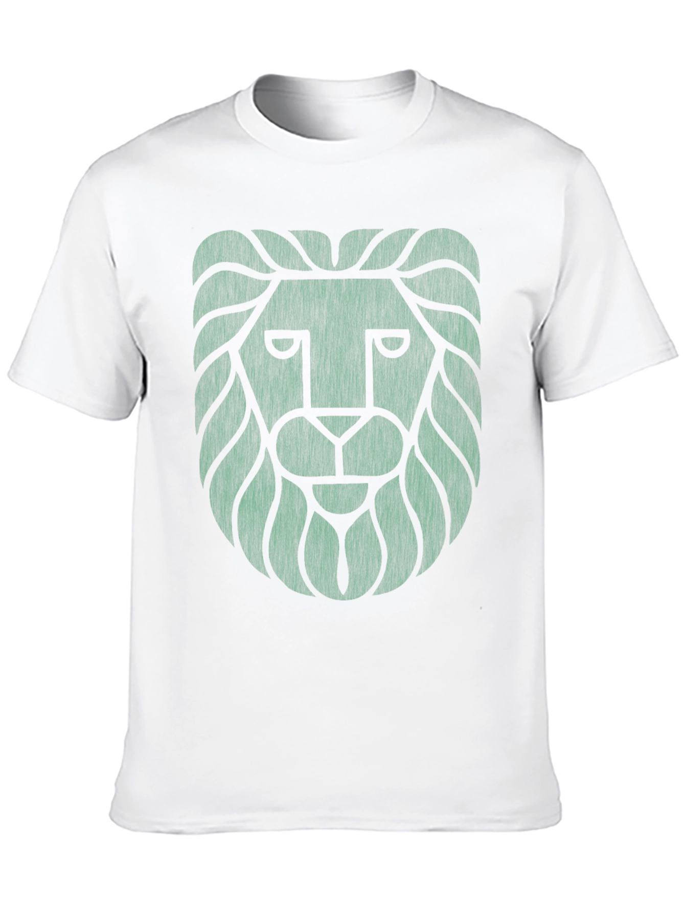Lion Graphic Tee - Cool Design Black T-Shirt