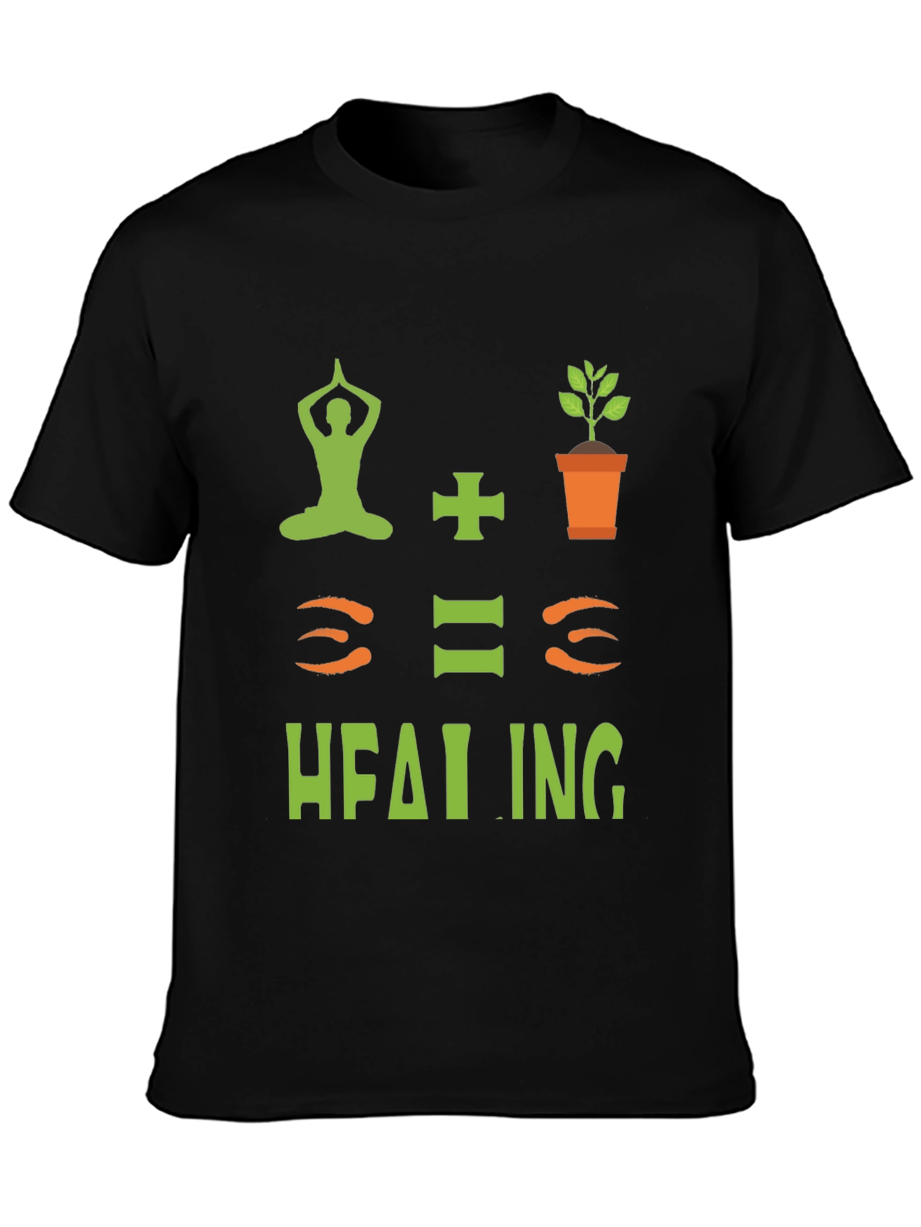 Yoga + Plants = Healing T-Shirt