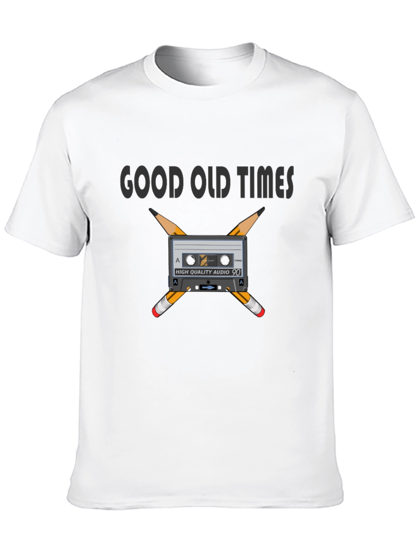 Good Old Times Cassette Graphic T-Shirt