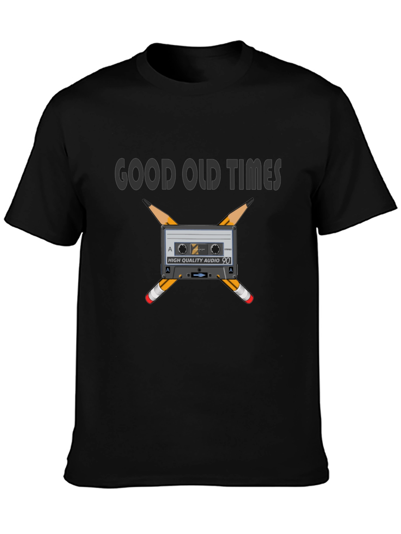 Good Old Times Cassette Graphic T-Shirt