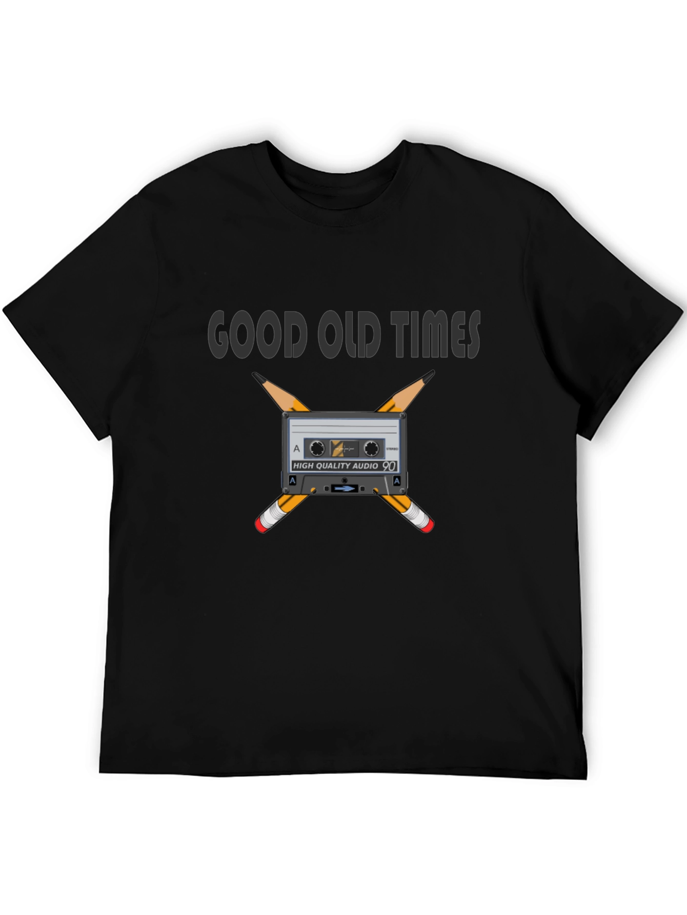Good Old Times Cassette Graphic T-Shirt