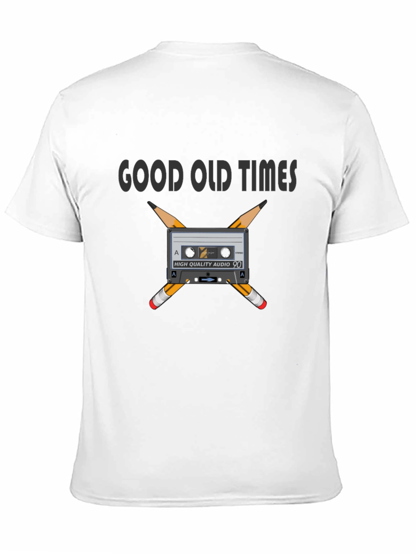 Good Old Times Cassette Graphic T-Shirt