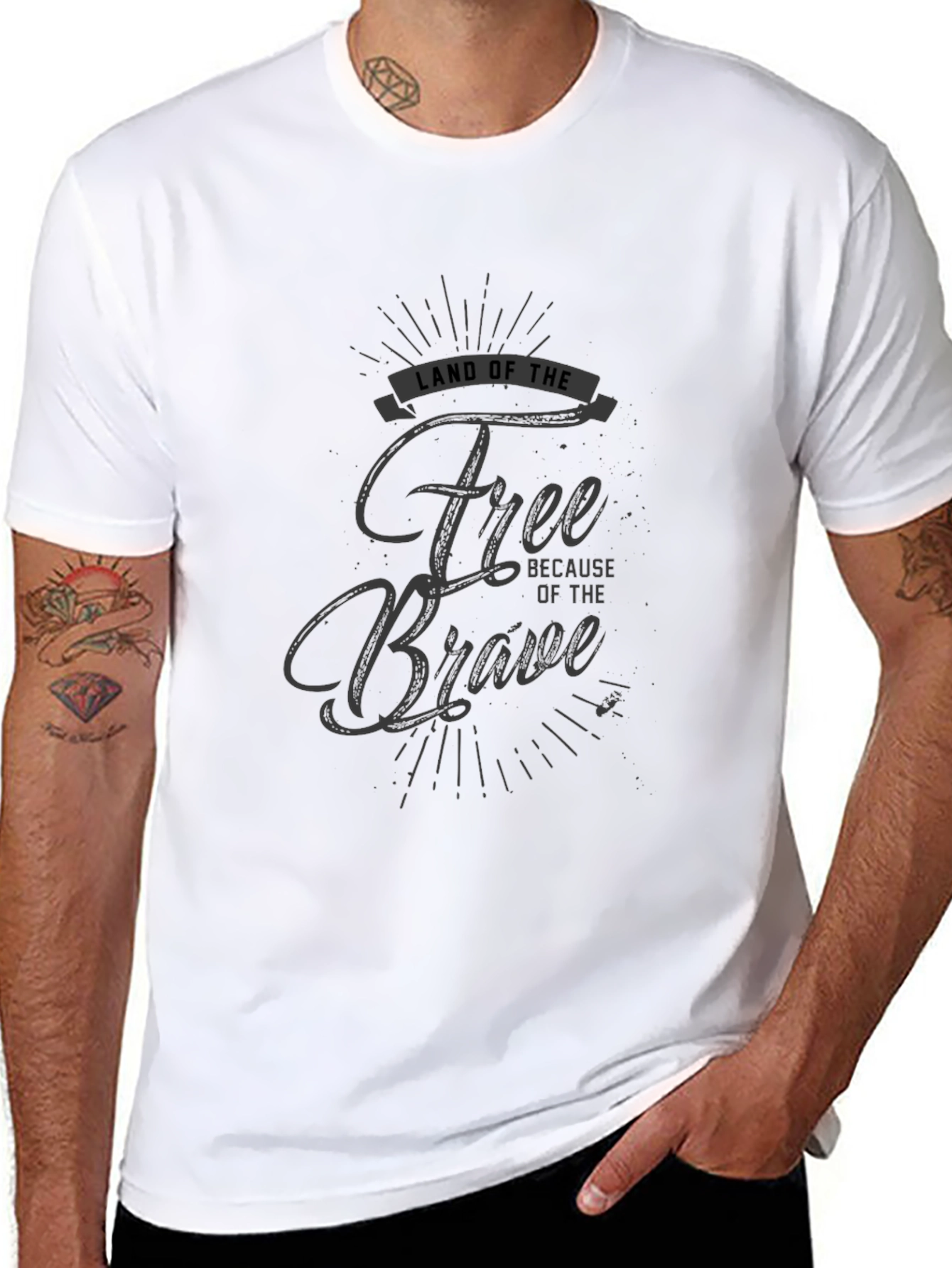 Land of the Free Graphic Tee