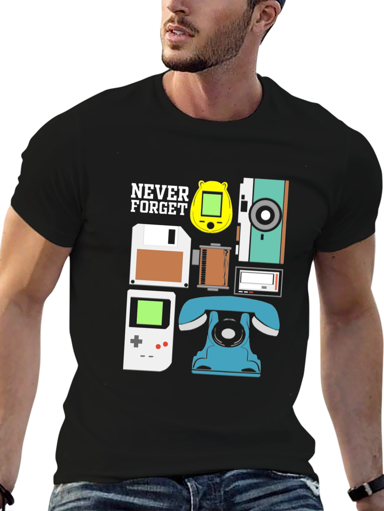 Retro Tech T-Shirt: Never Forget the Classics
