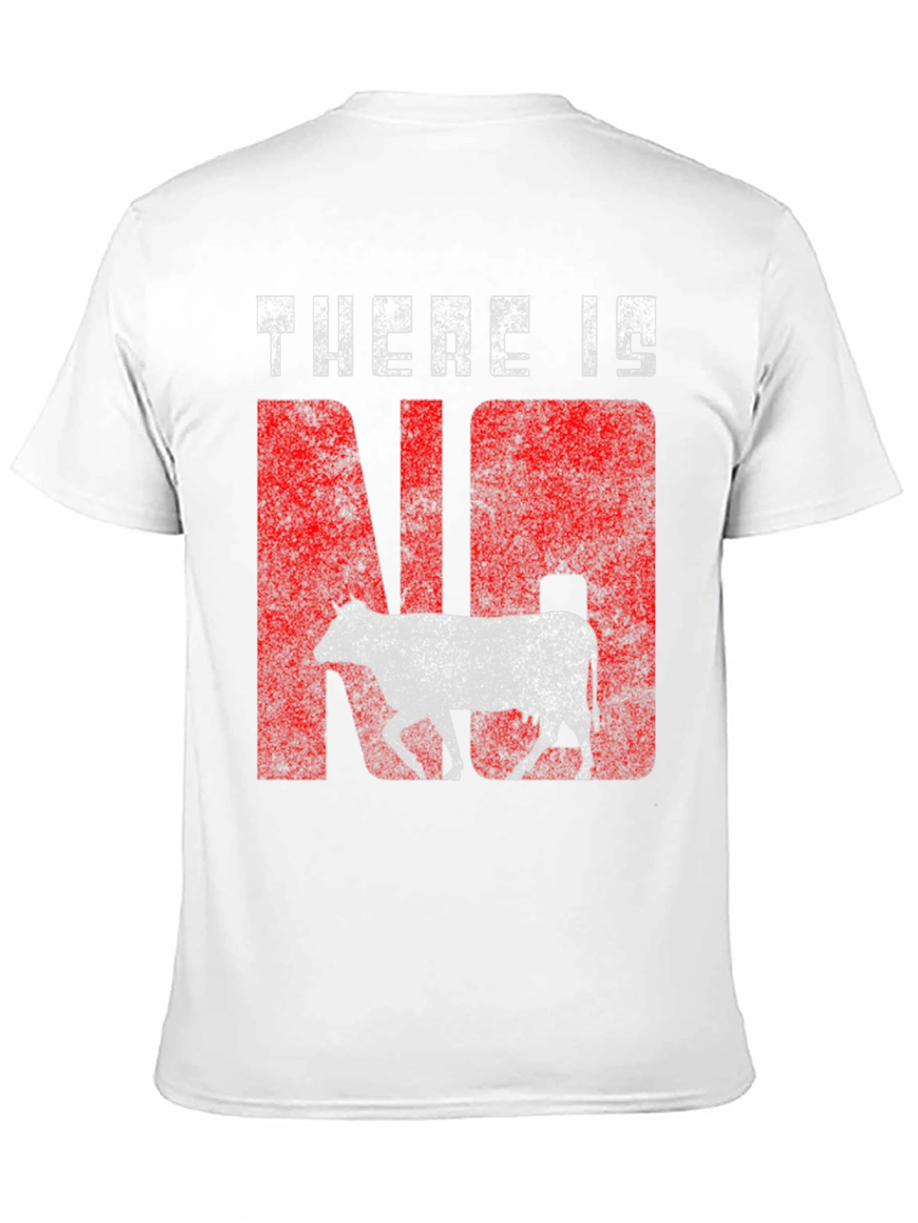 No Cow T-Shirt Vegan Vegetarian Animal Rights Tee