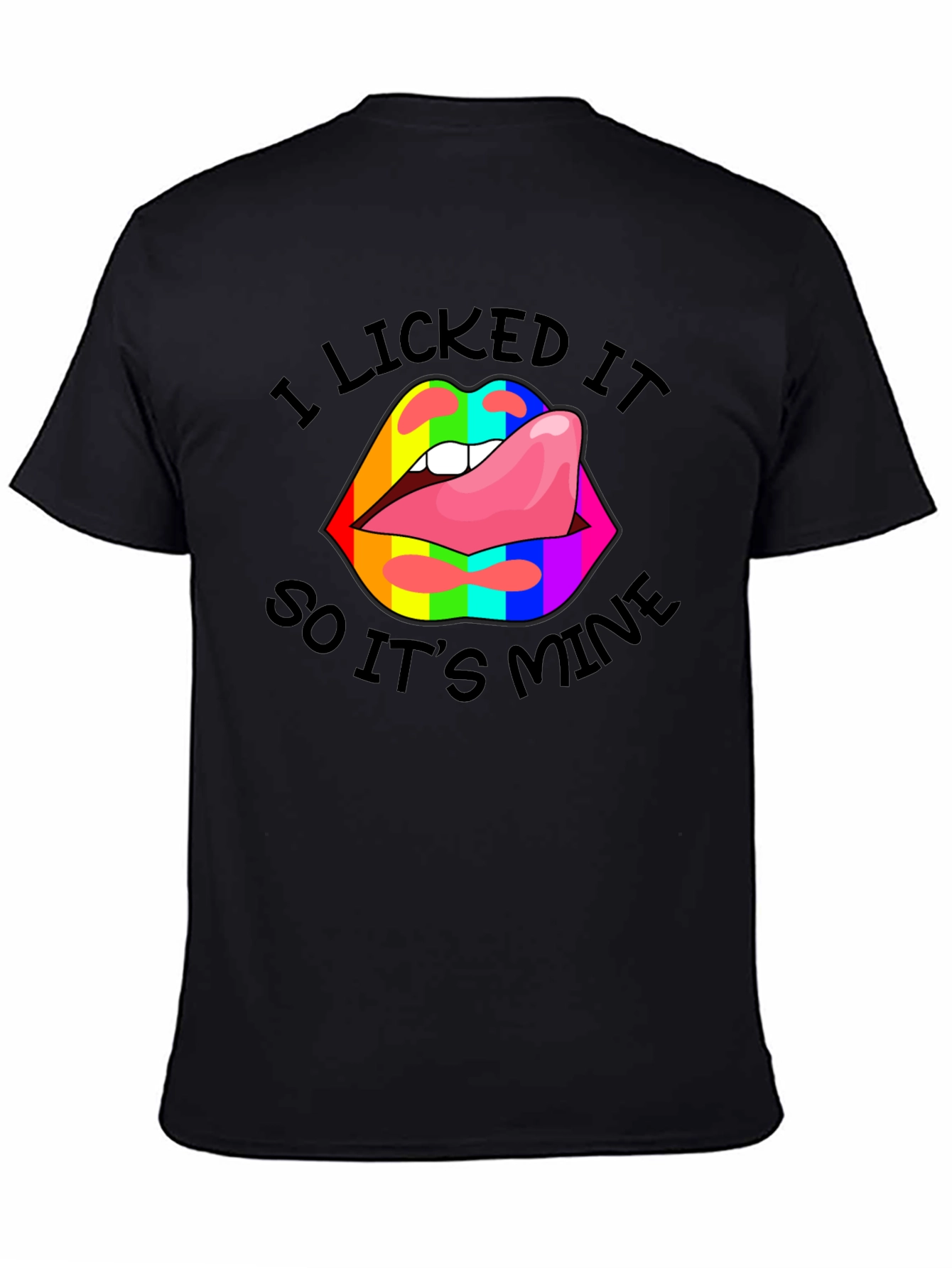 I Licked It Lips Graphic Tee