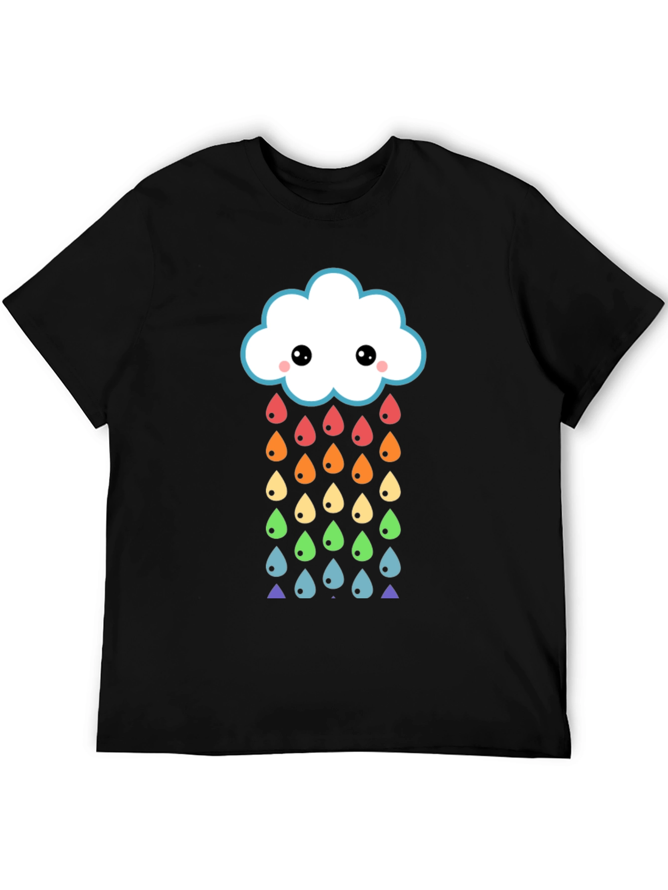 Rainbow Rain Cloud Graphic Tee