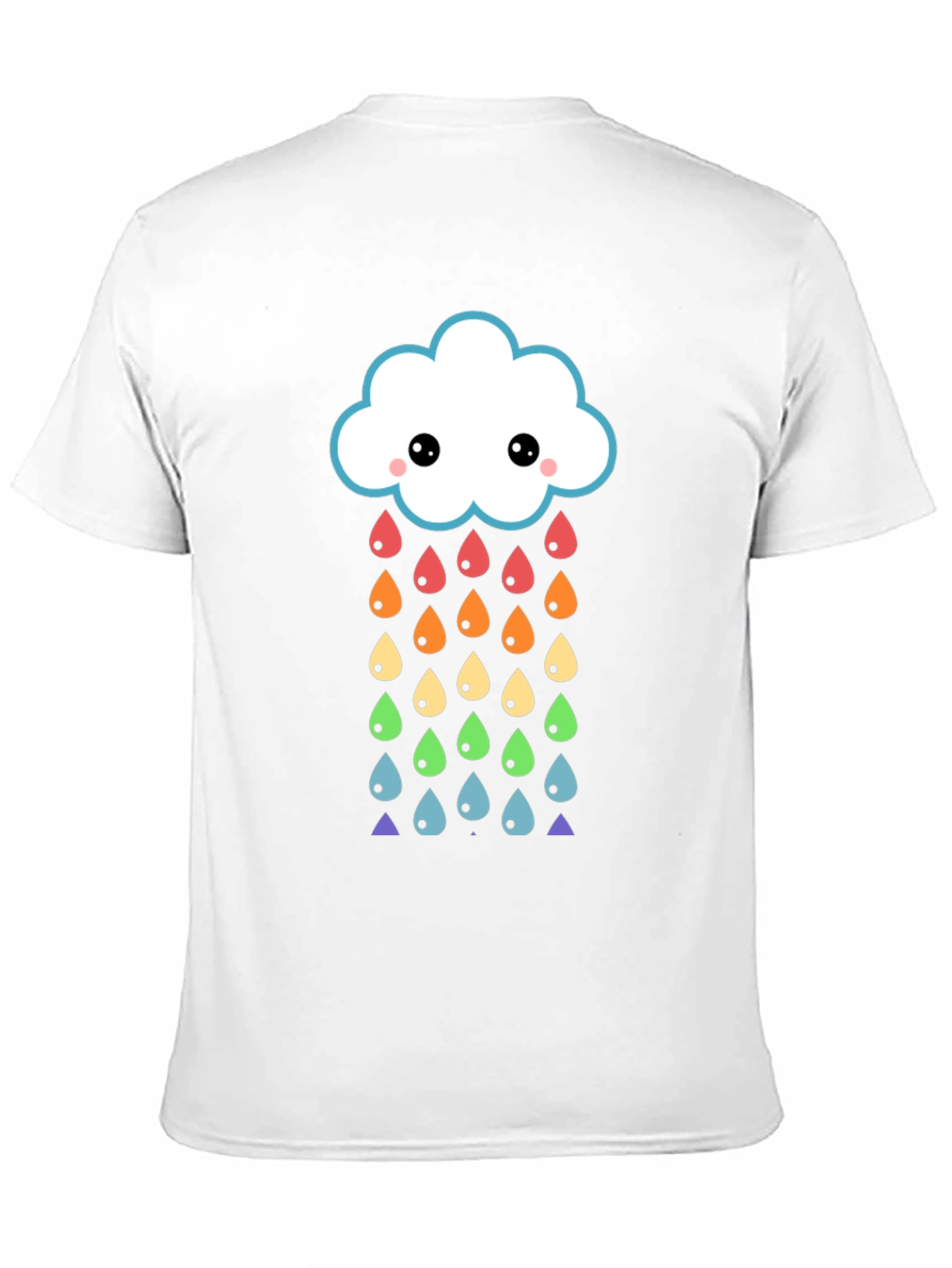 Rainbow Rain Cloud Graphic Tee