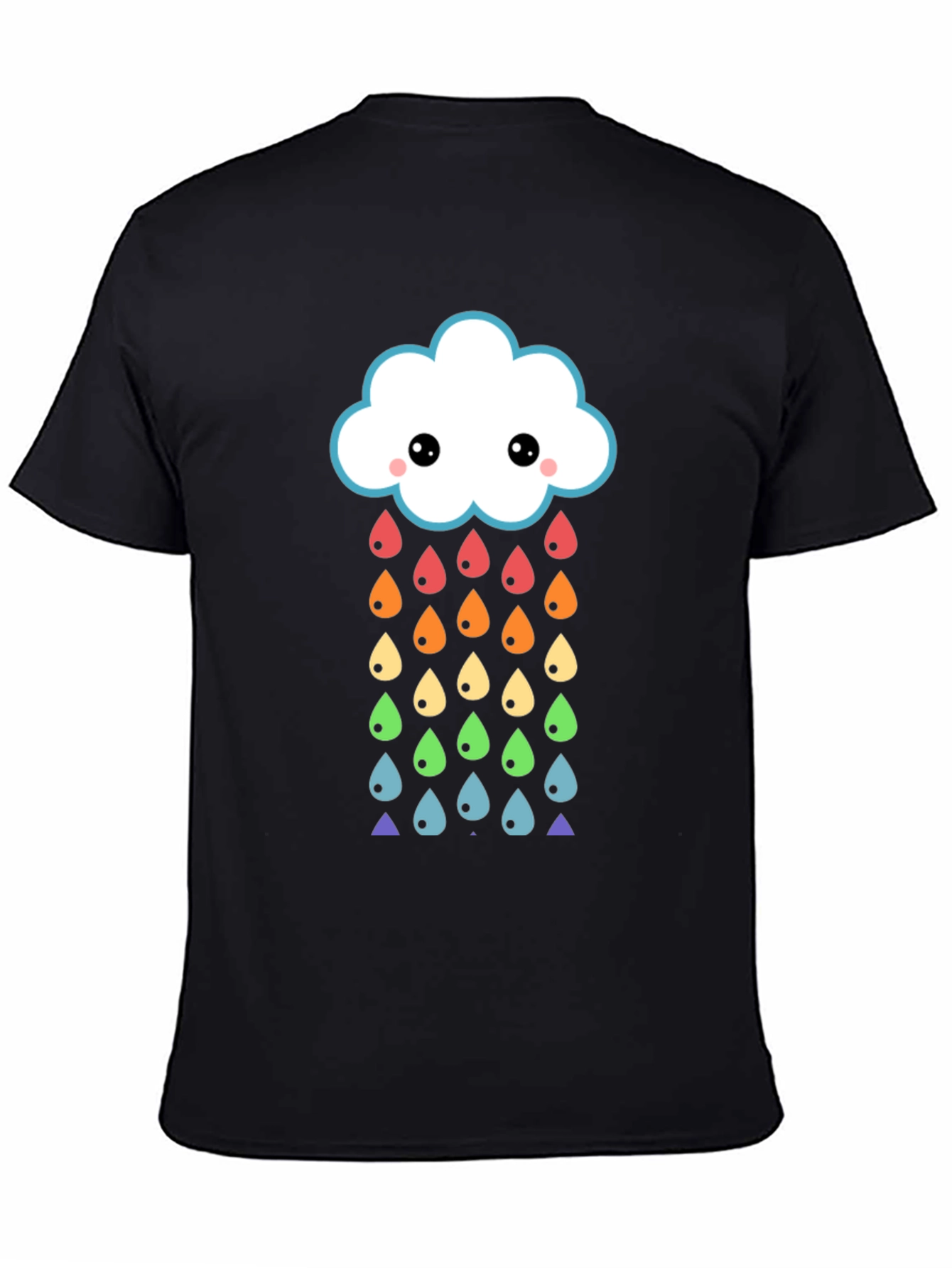 Rainbow Rain Cloud Graphic Tee