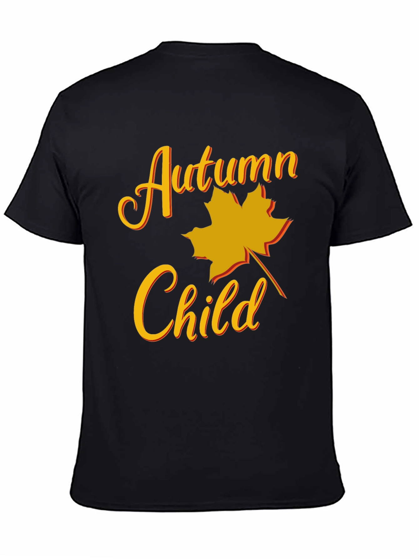 Autumn Child Graphic Tee - Fall Season T-Shirt