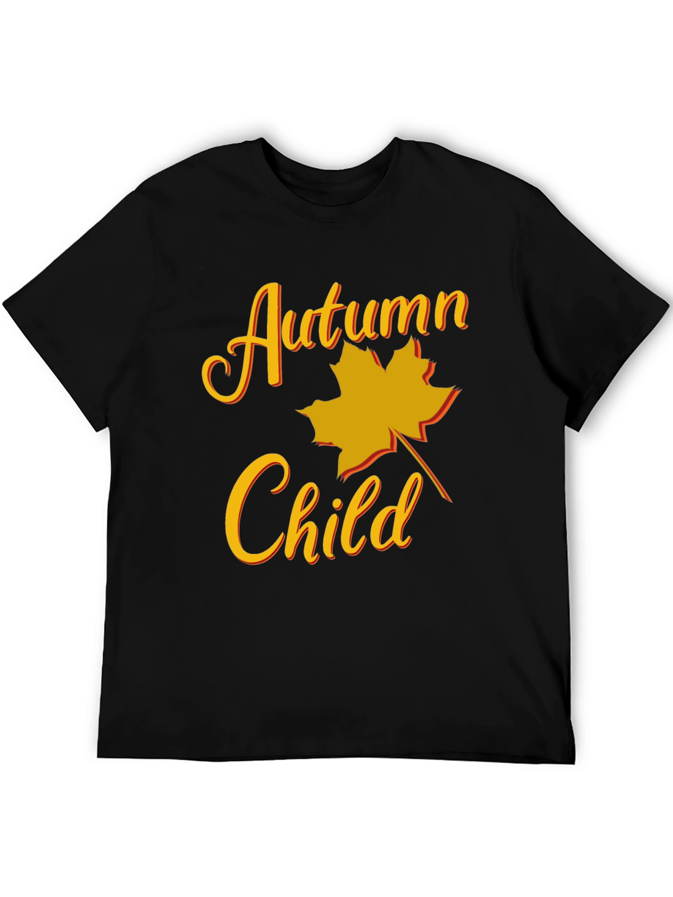 Autumn Child Graphic Tee - Fall Season T-Shirt