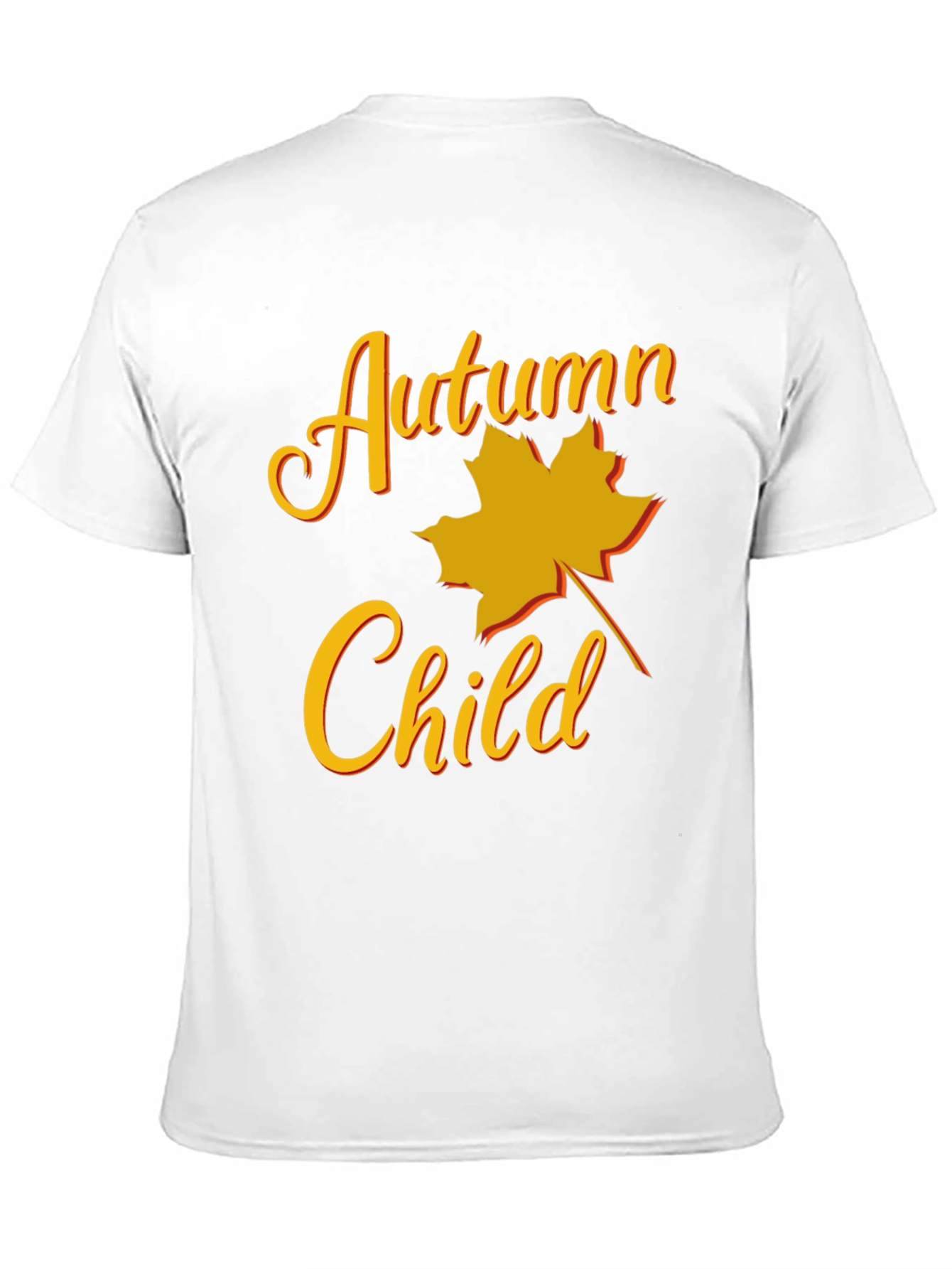 Autumn Child Graphic Tee - Fall Season T-Shirt