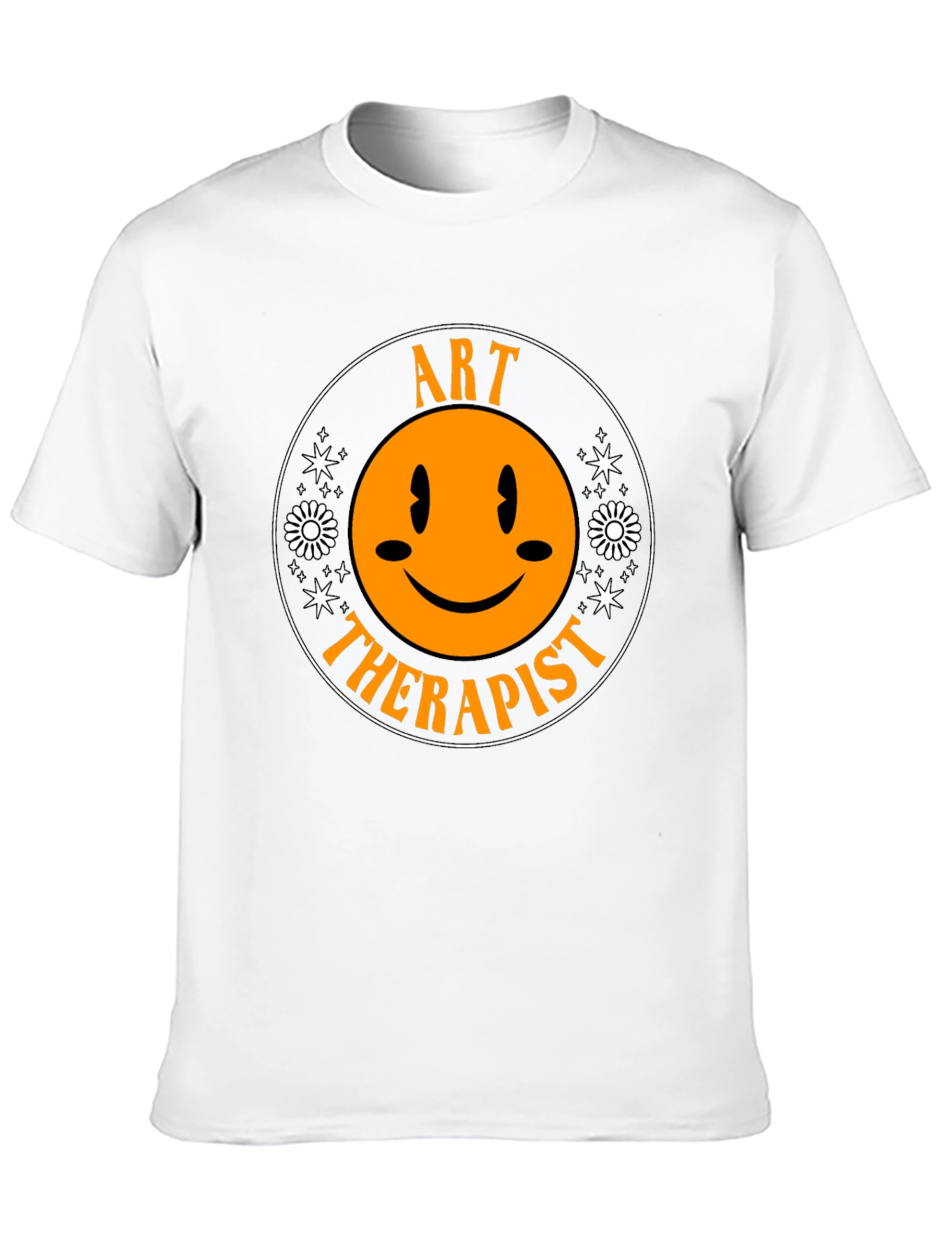 Art Therapist Smiley Face T-Shirt