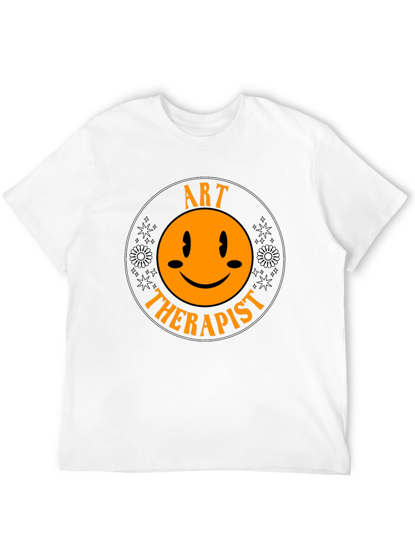 Art Therapist Smiley Face T-Shirt