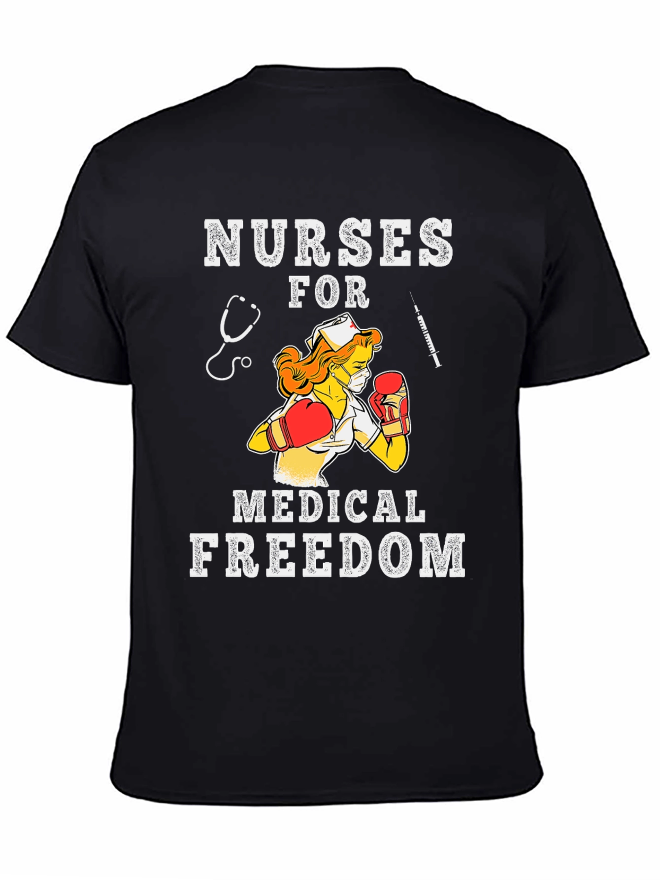 Nurses for Medical Freedom Graphic T-Shirt