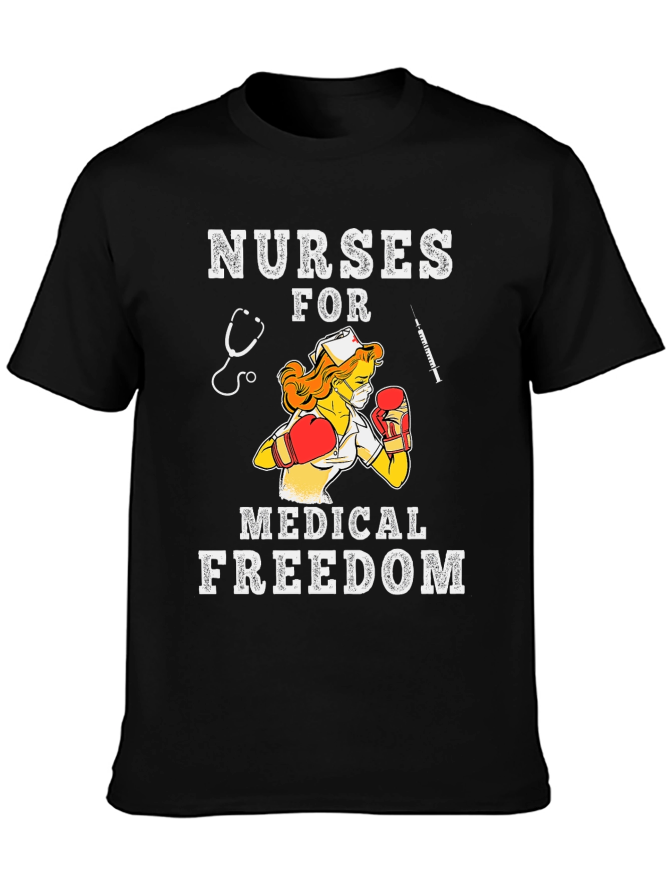 Nurses for Medical Freedom Graphic T-Shirt