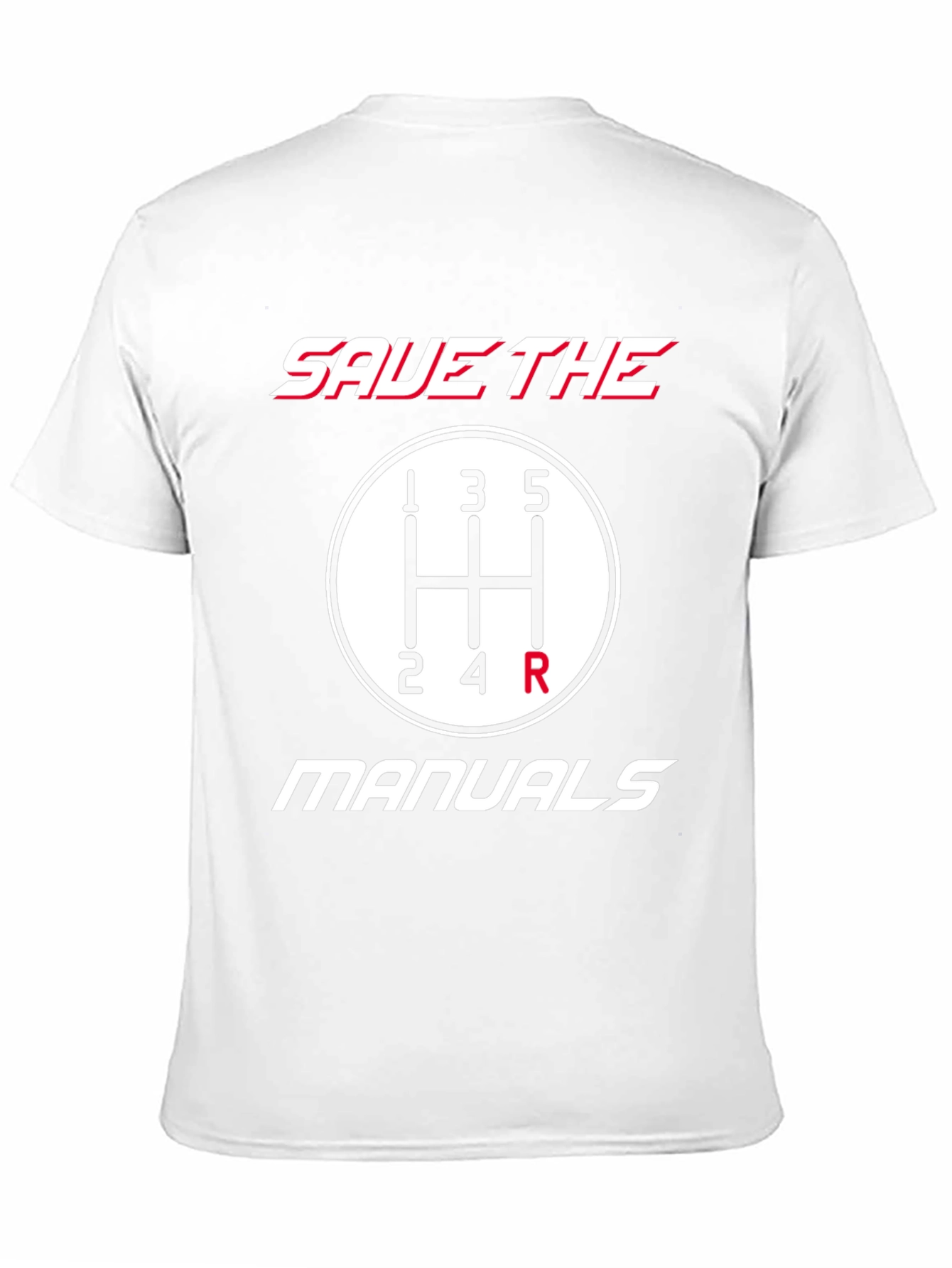 Save The Manuals Black Graphic T-Shirt