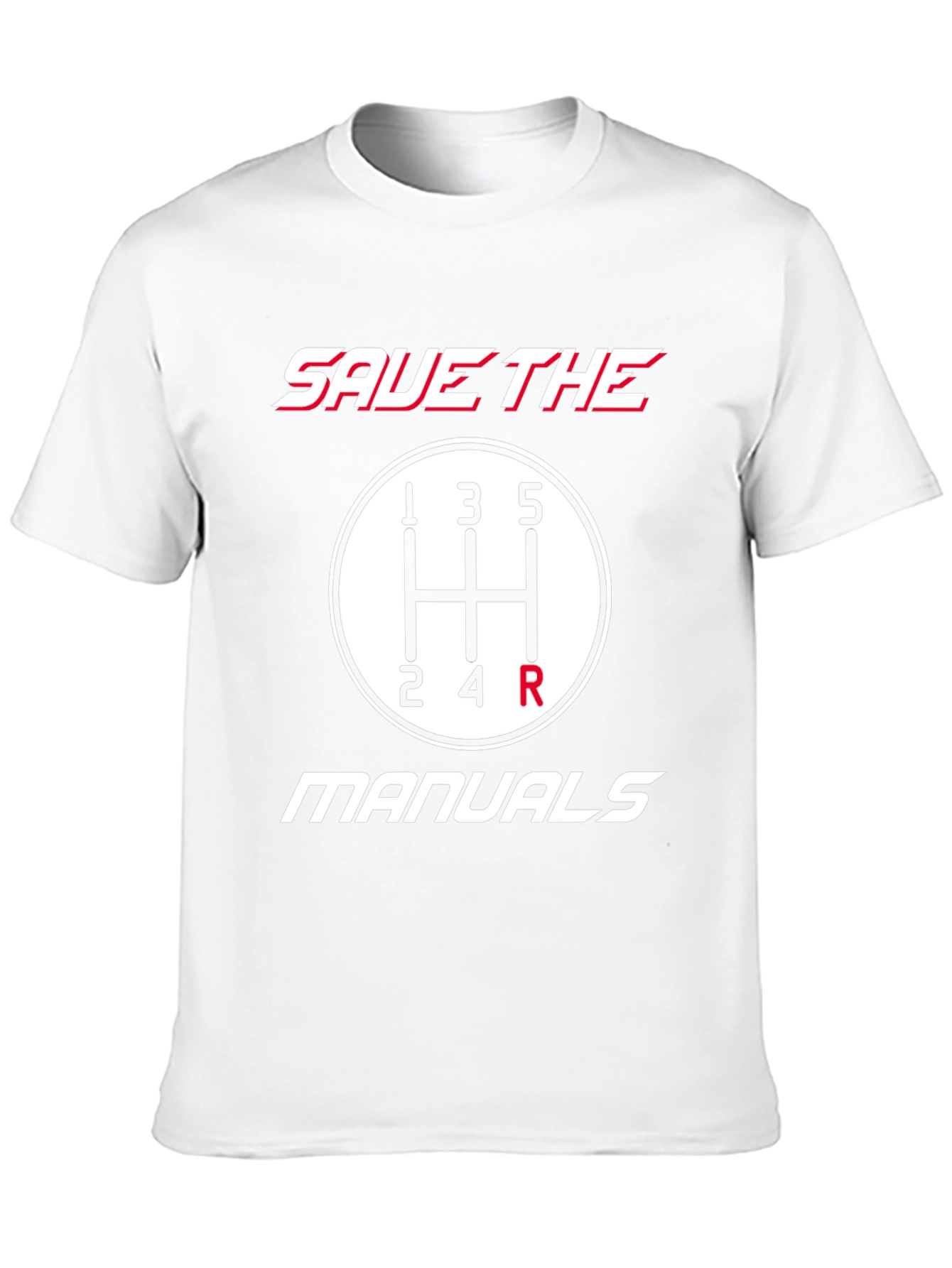 Save The Manuals Black Graphic T-Shirt