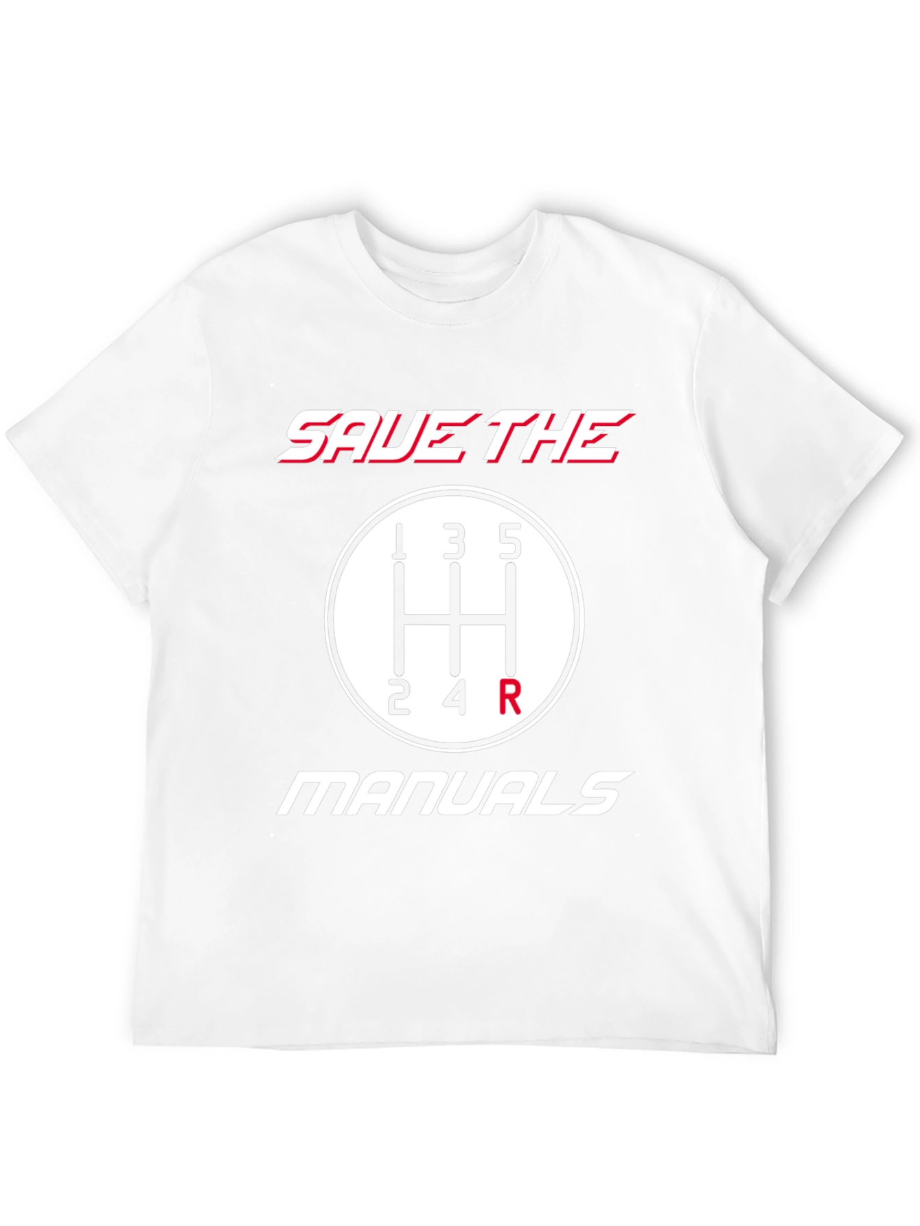Save The Manuals Black Graphic T-Shirt