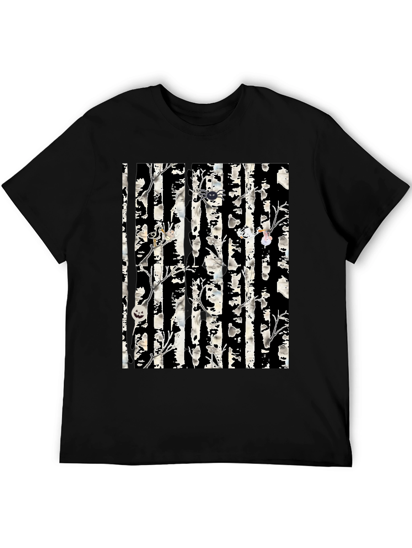 Halloween Tree Black T-Shirt