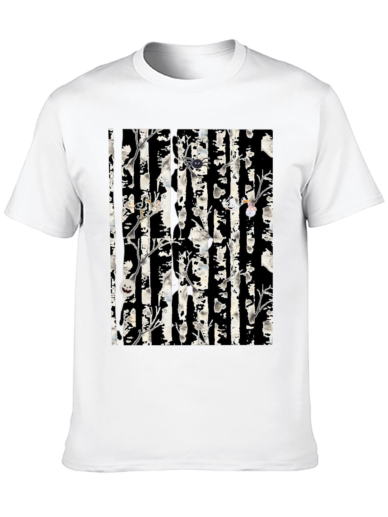 Halloween Tree Black T-Shirt