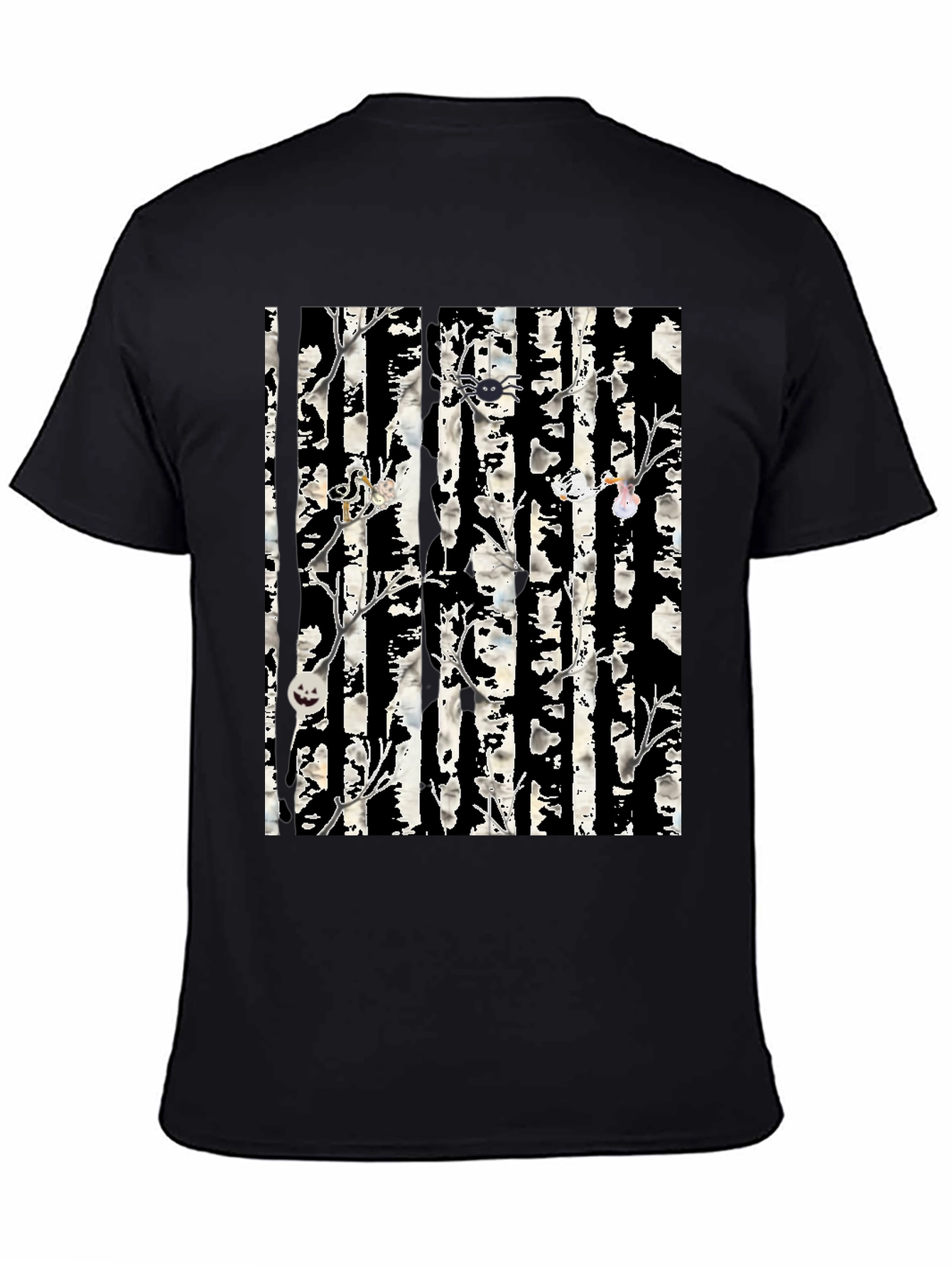 Halloween Tree Black T-Shirt