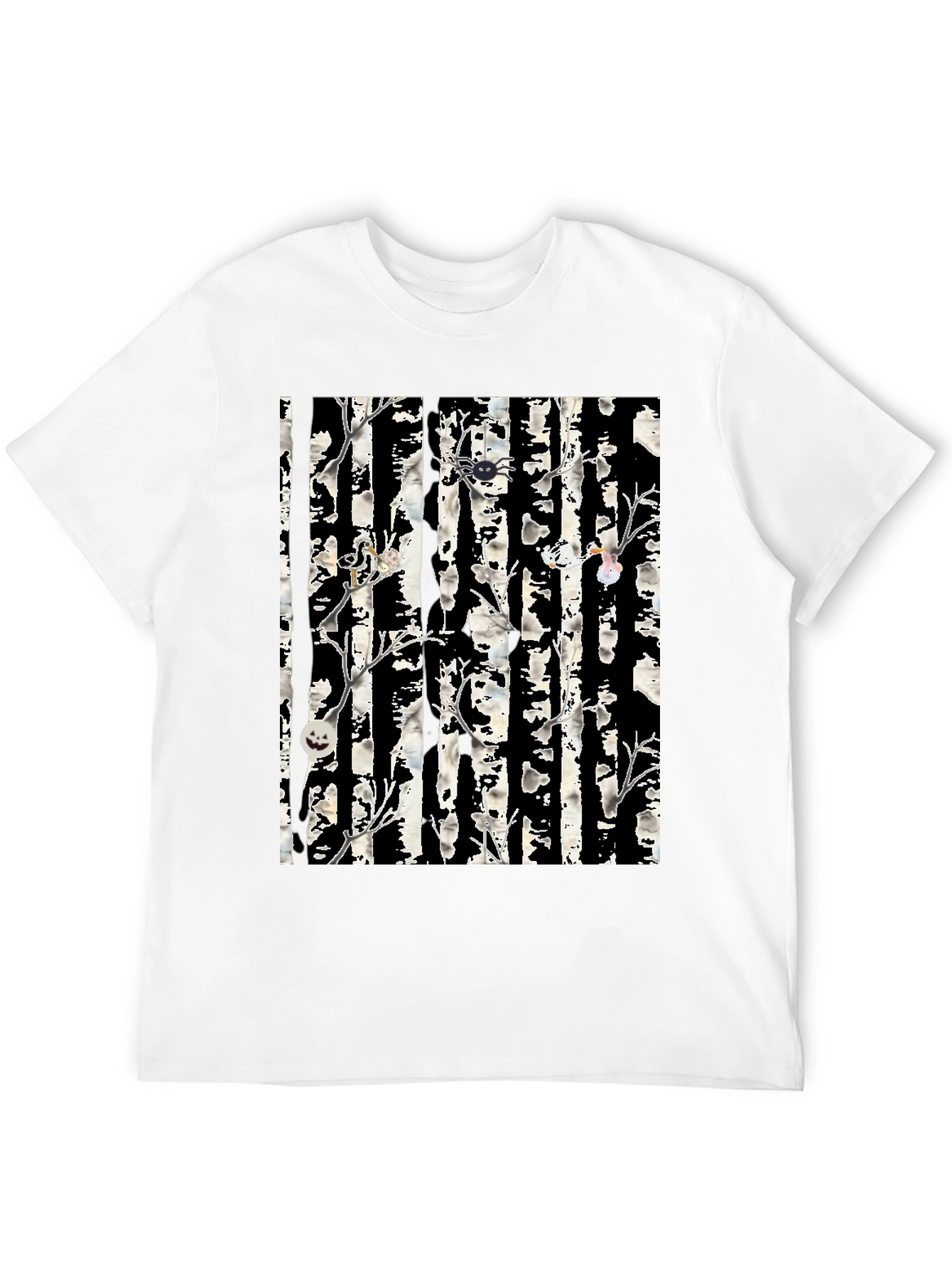Halloween Tree Black T-Shirt