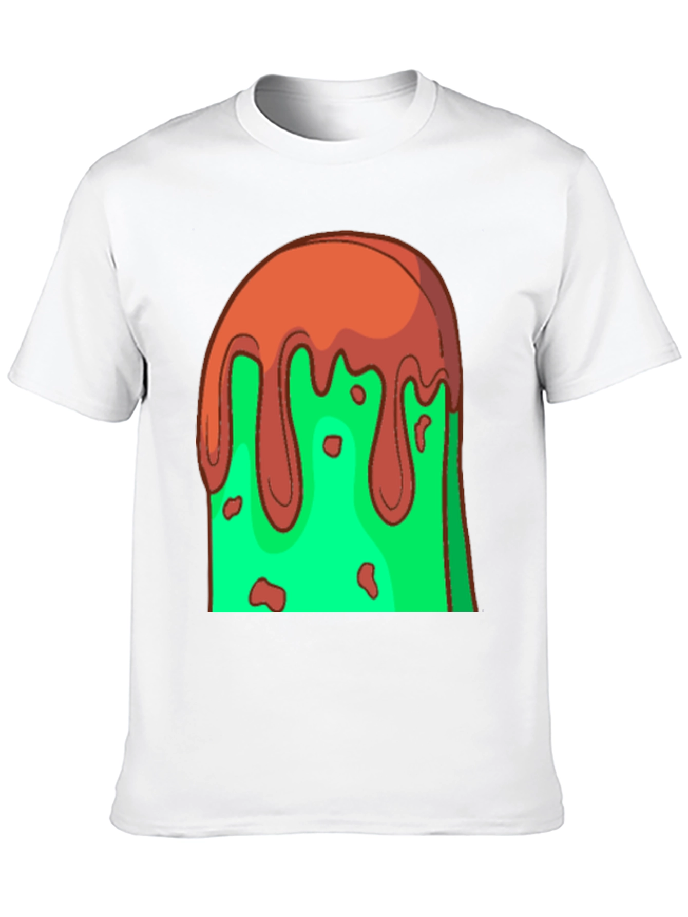Melting Ice Cream Graphic T-Shirt
