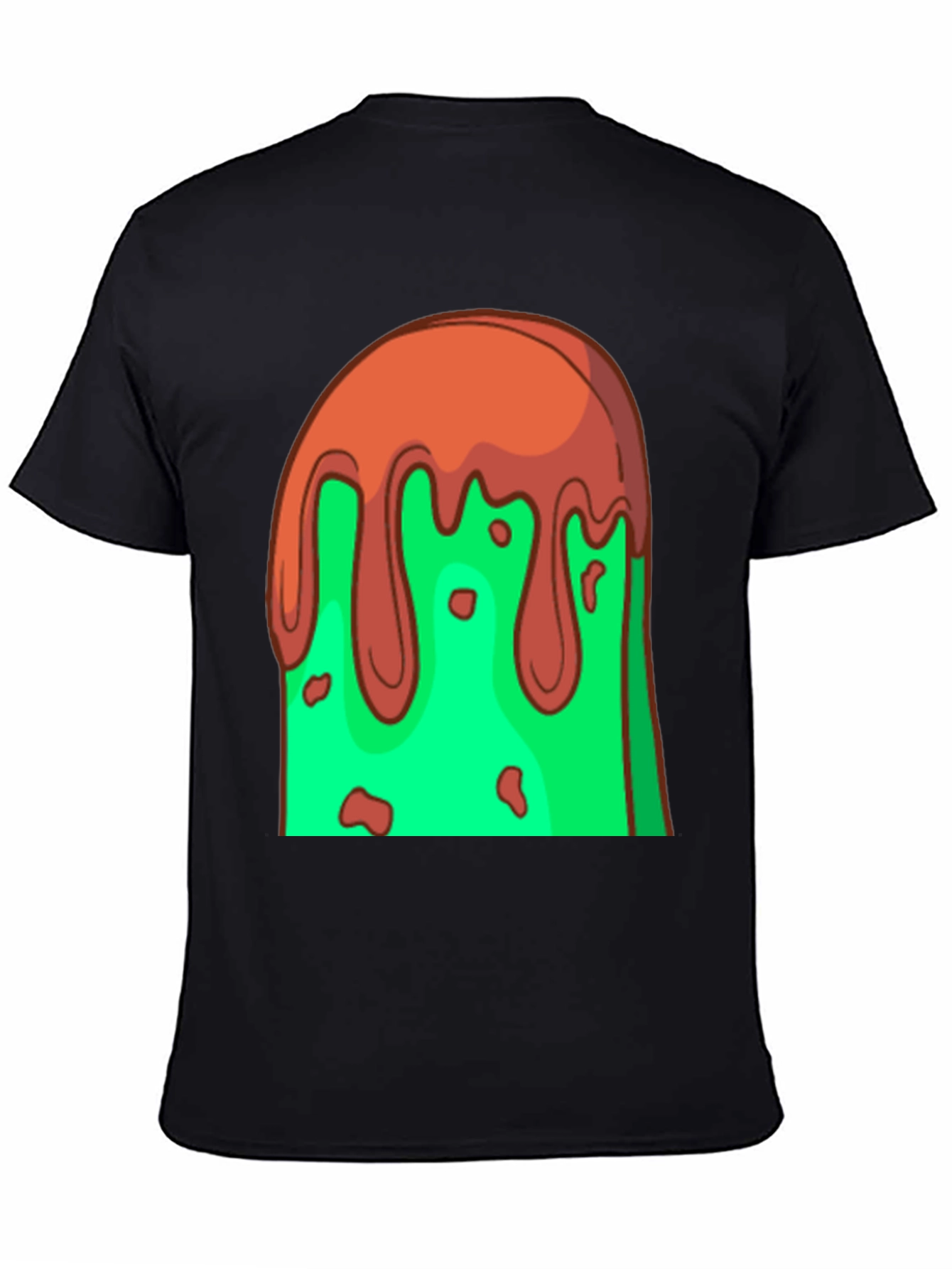 Melting Ice Cream Graphic T-Shirt