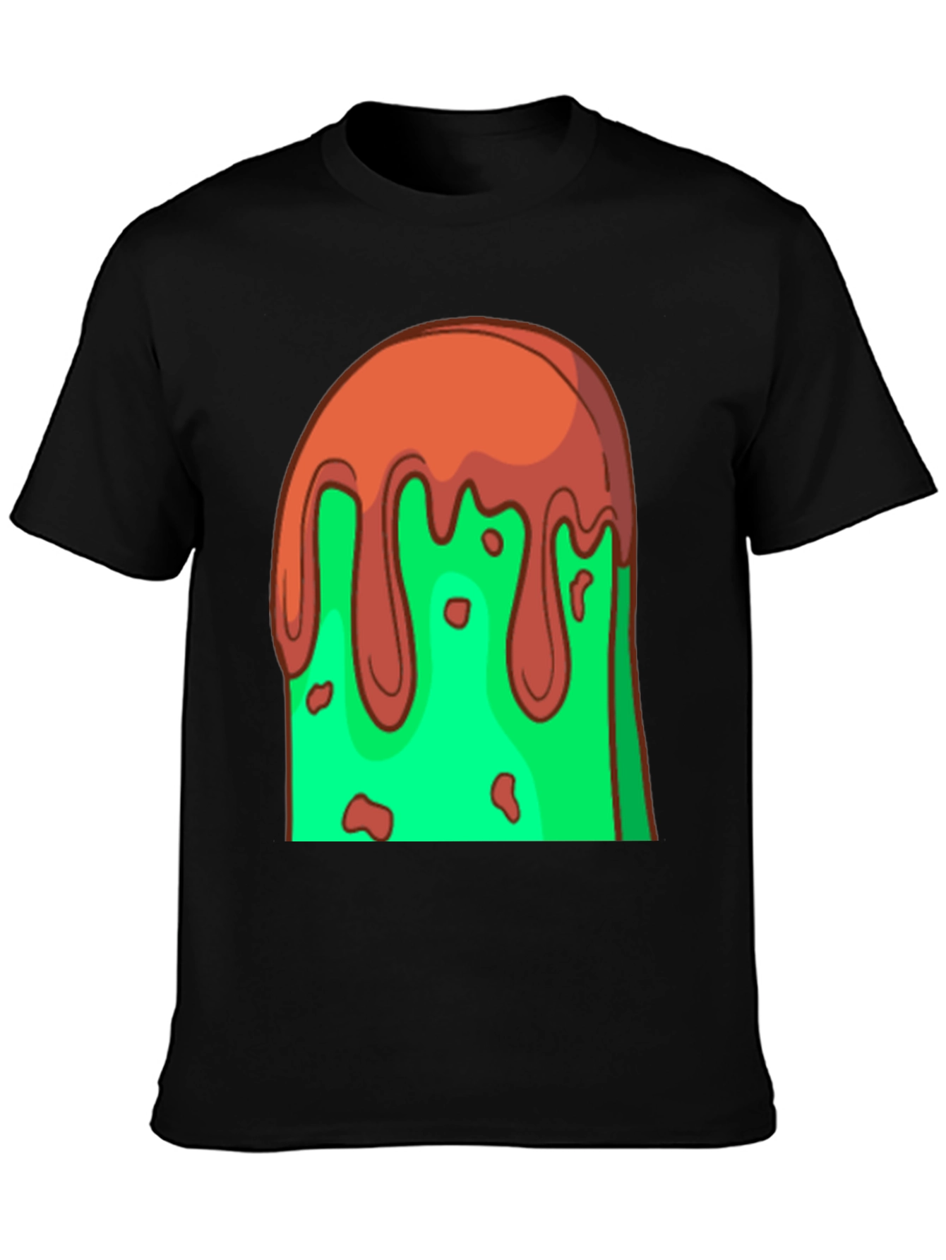 Melting Ice Cream Graphic T-Shirt