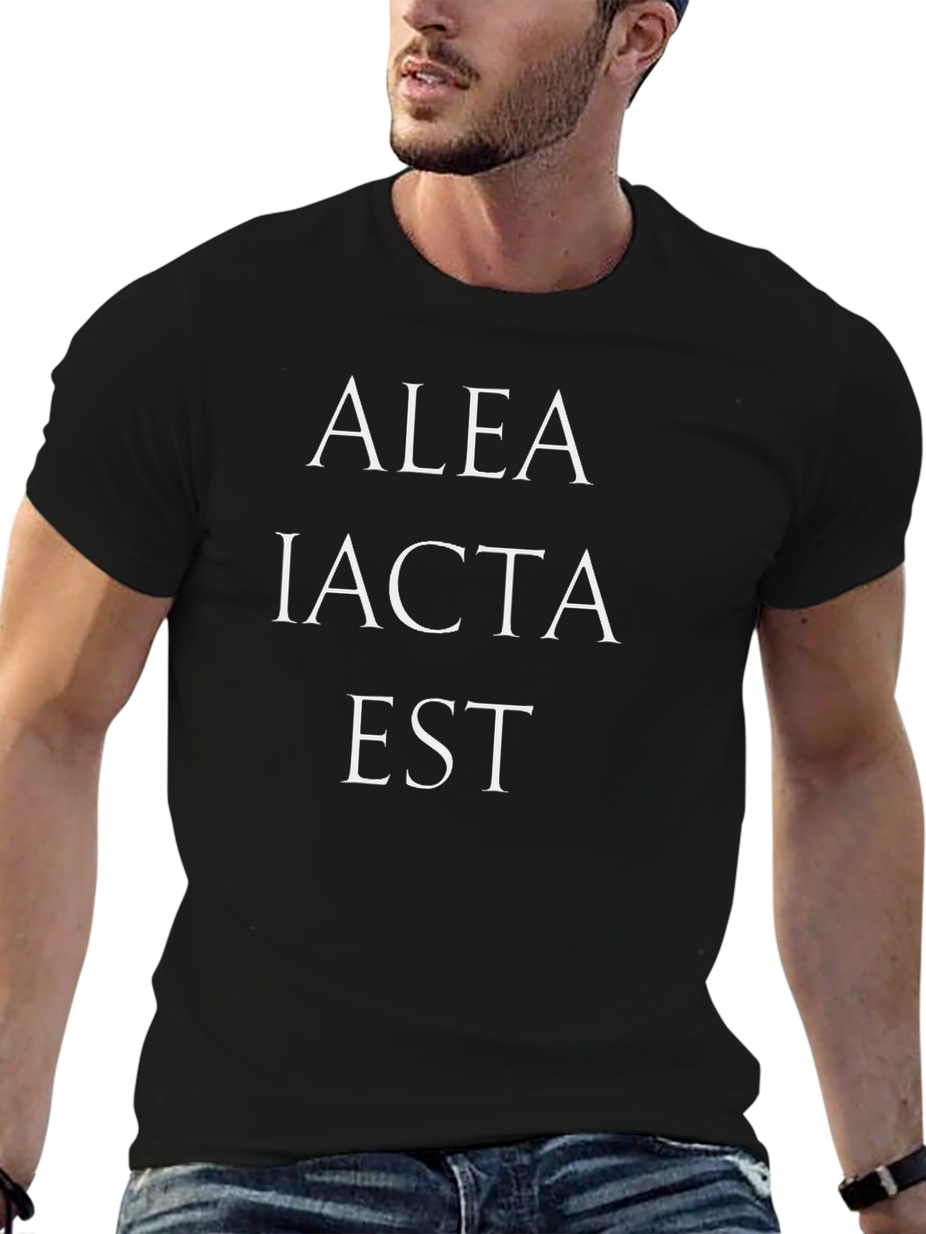 Alea Iacta Est Black T-Shirt