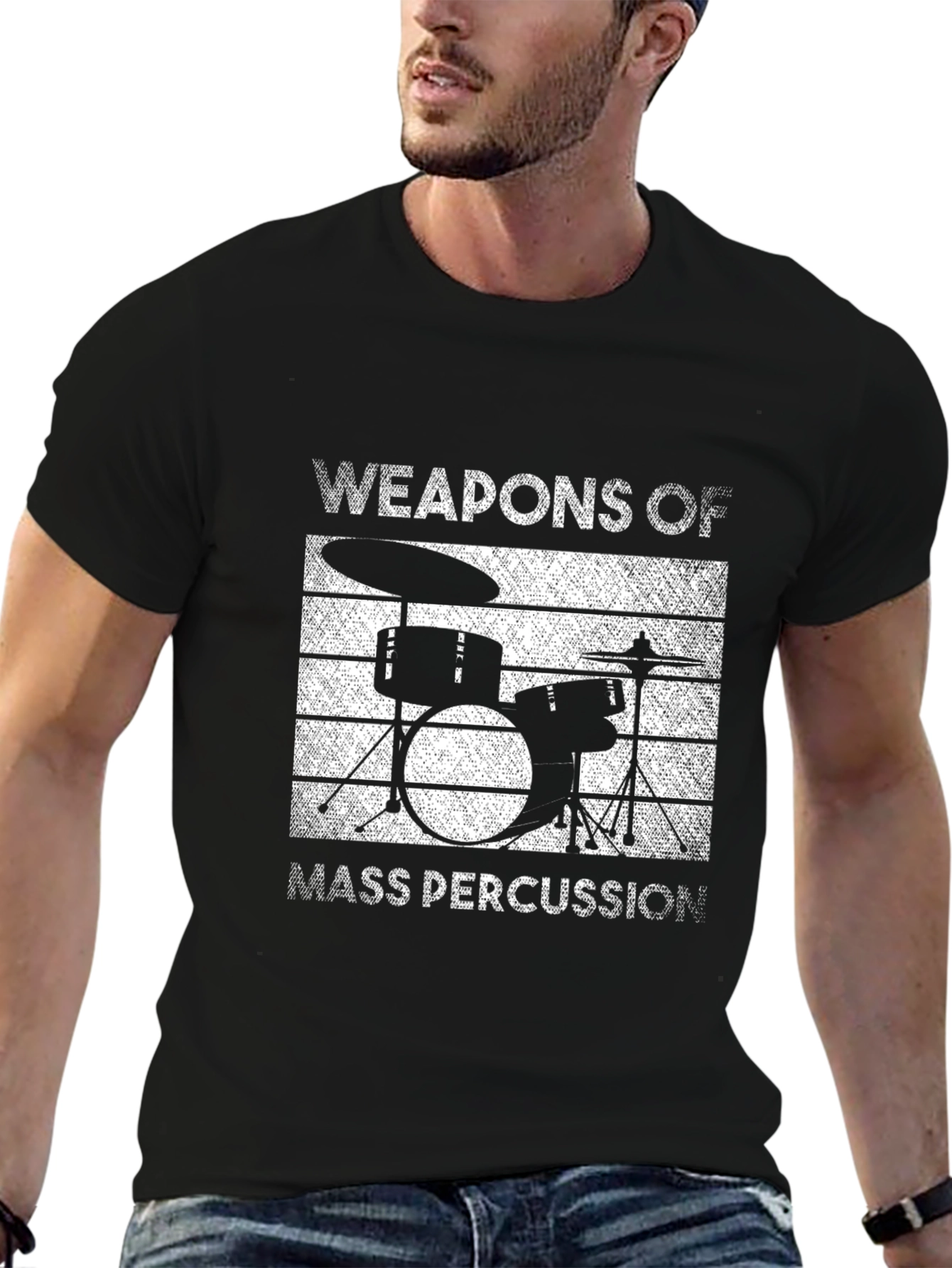 Weapons of Mass Percussion Drummer T-Shirt