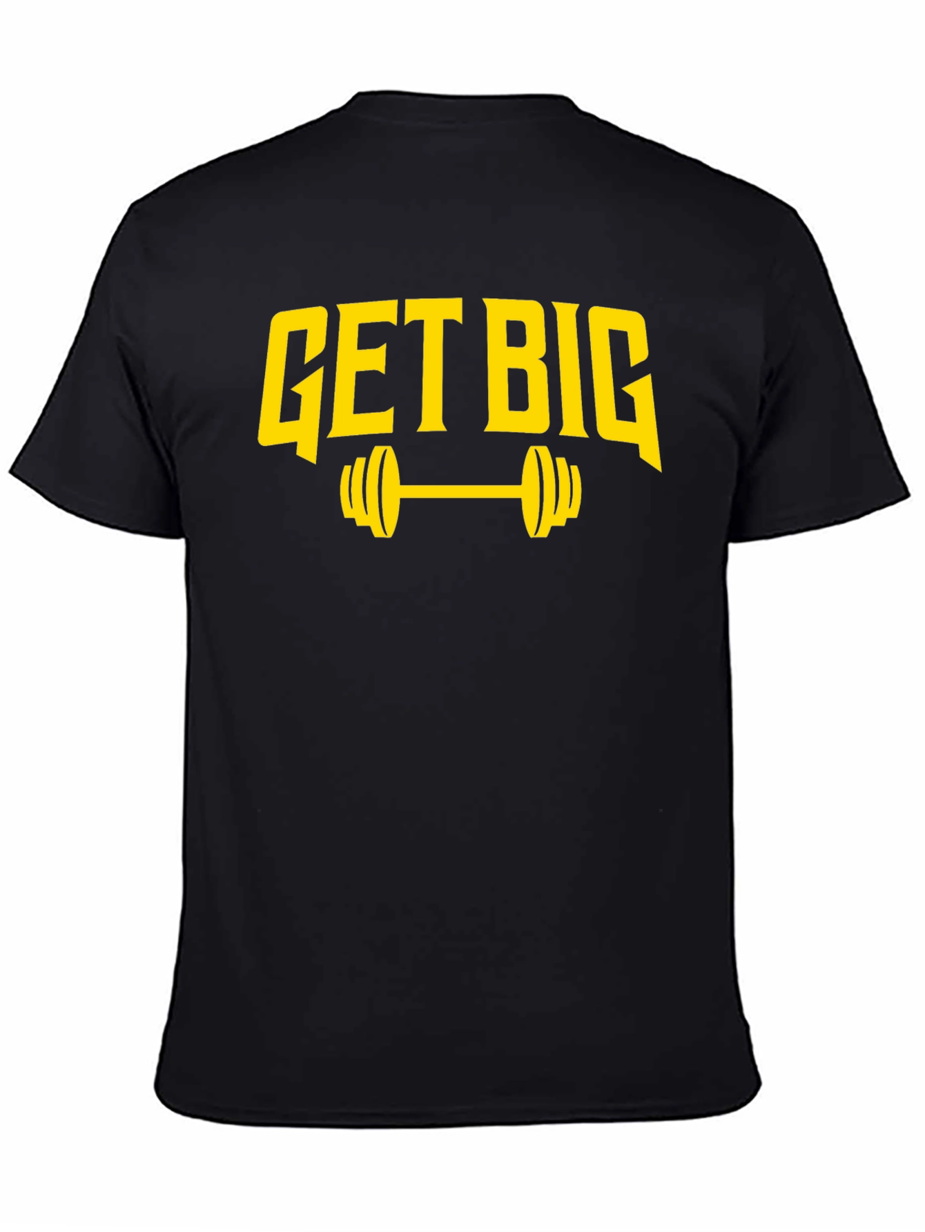 Get Big Weightlifting T-Shirt Gym Motivation